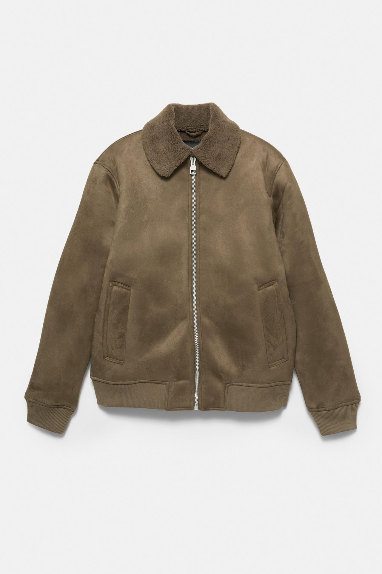 Combined double-faced jacket — Caramel