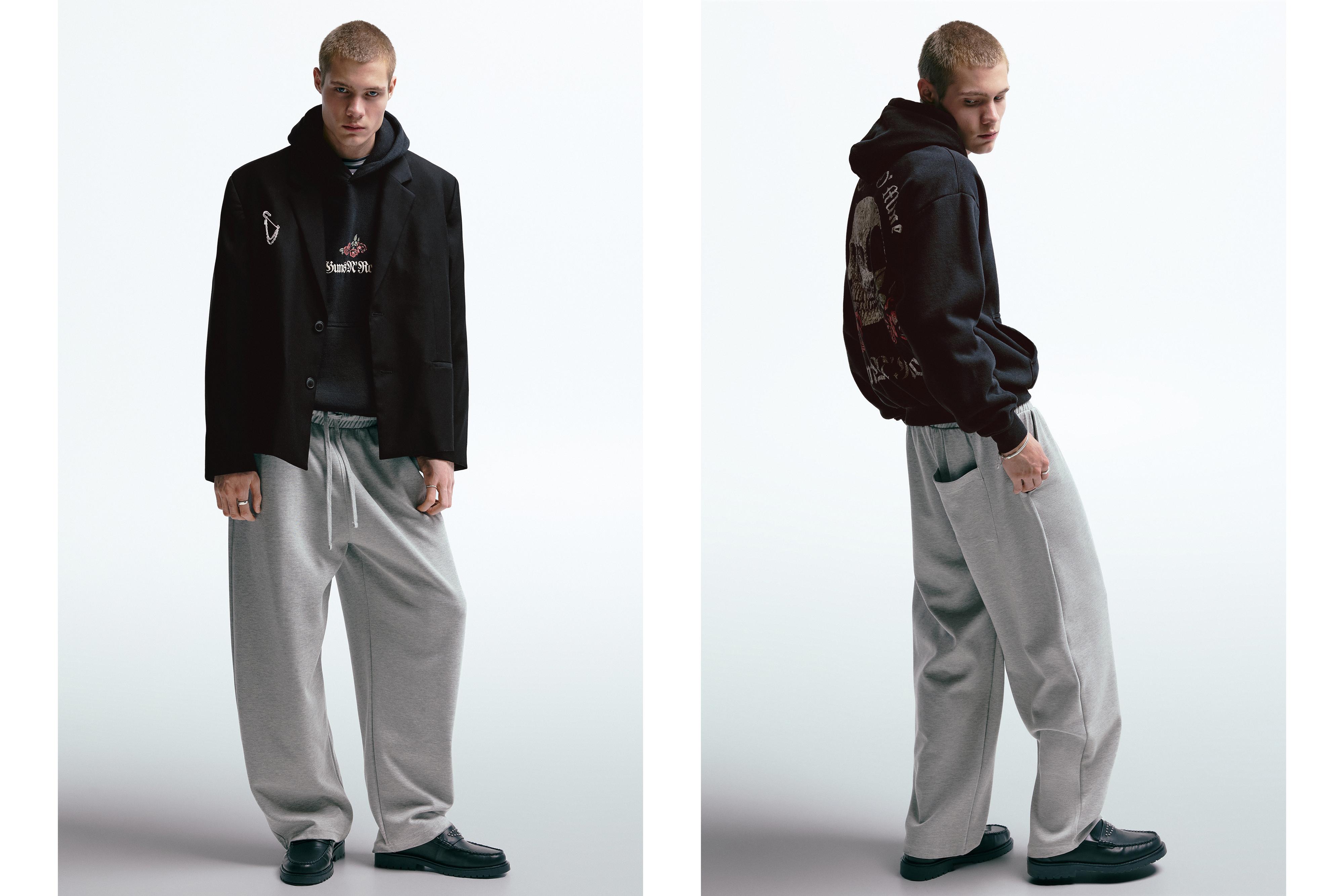 Guns N' Roses kapüşonlu sweatshirt - Görsel 17