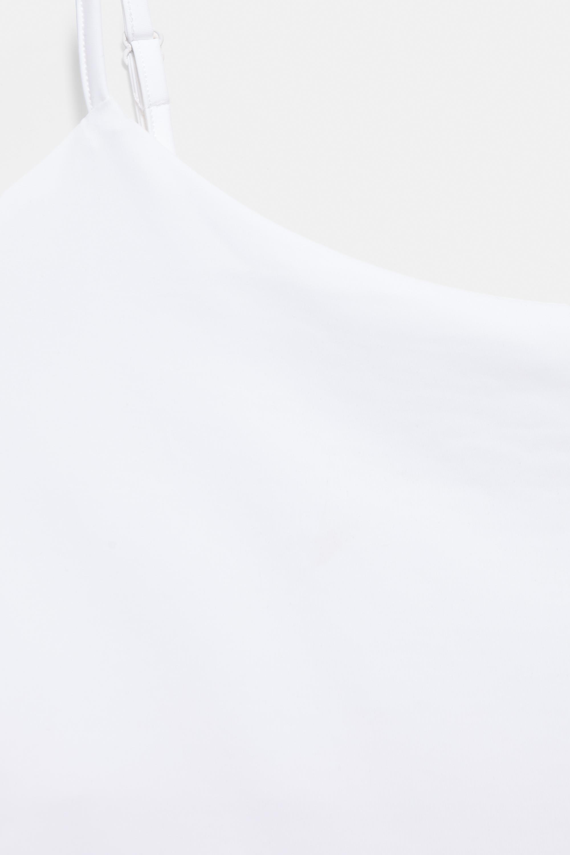Basic top with adjustable straps — White