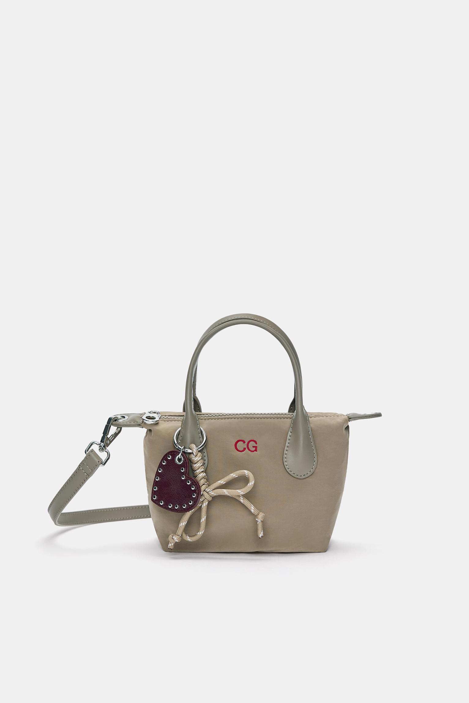 Mini süslemeli çapraz askılı çanta - Görsel 12