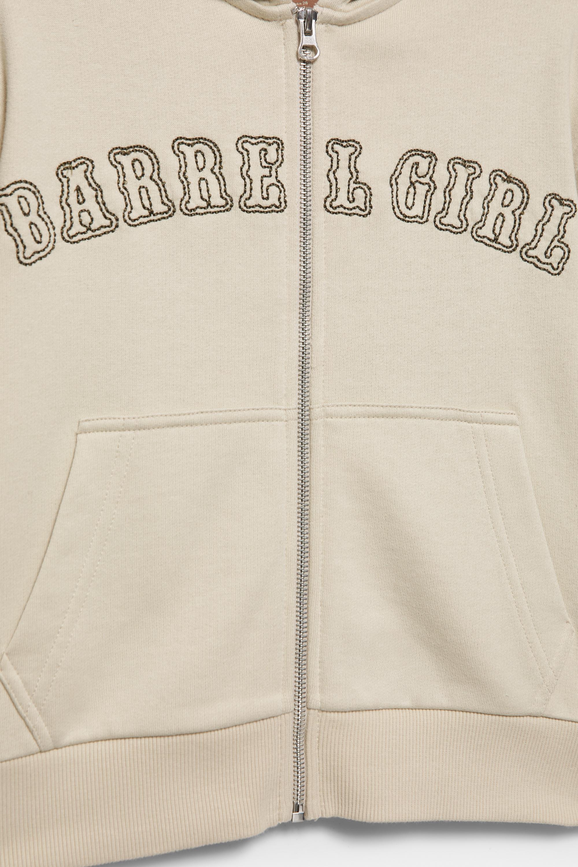 Montserrat Messeguer hoodie with zipper — Sand