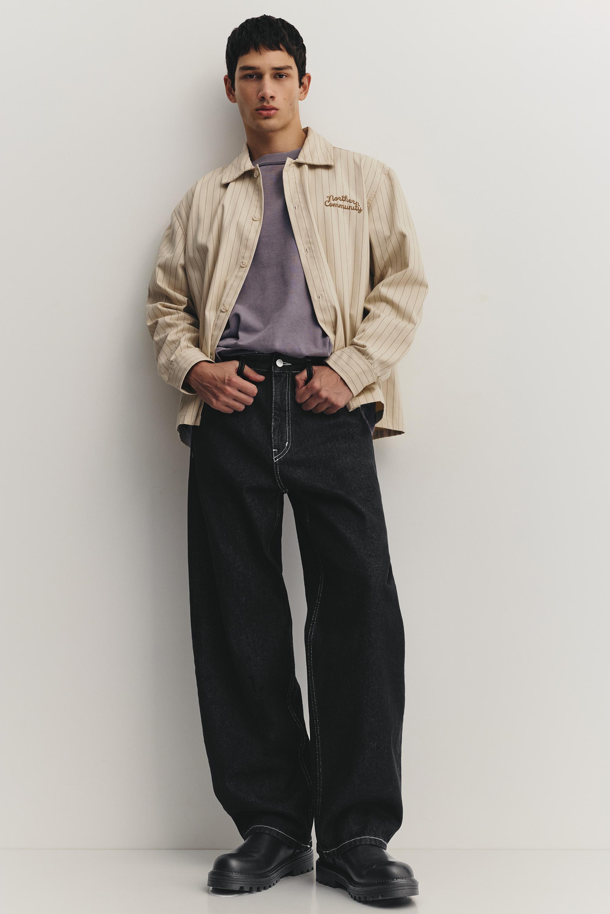 Baggy balloon jeans — Black