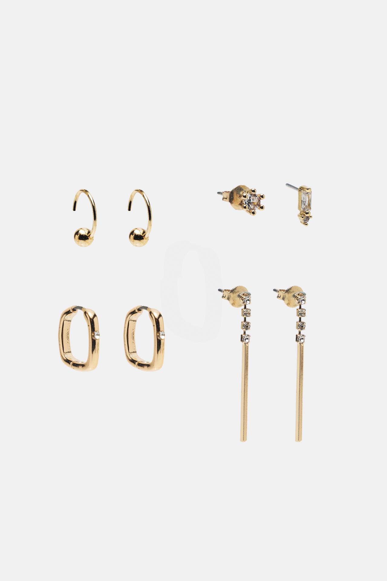 Small earring pack — Gold
