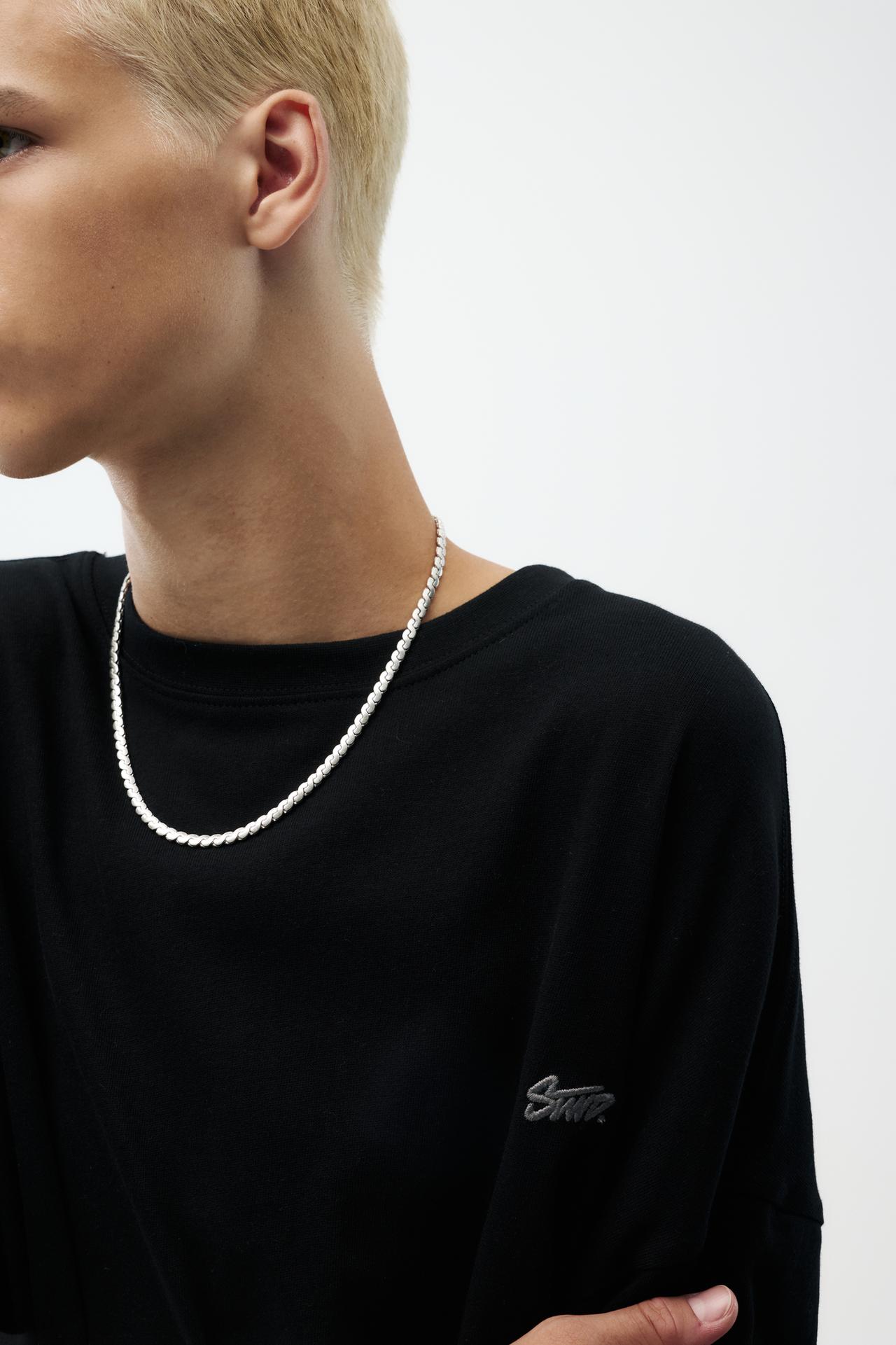 Double sleeve T-shirt — Black