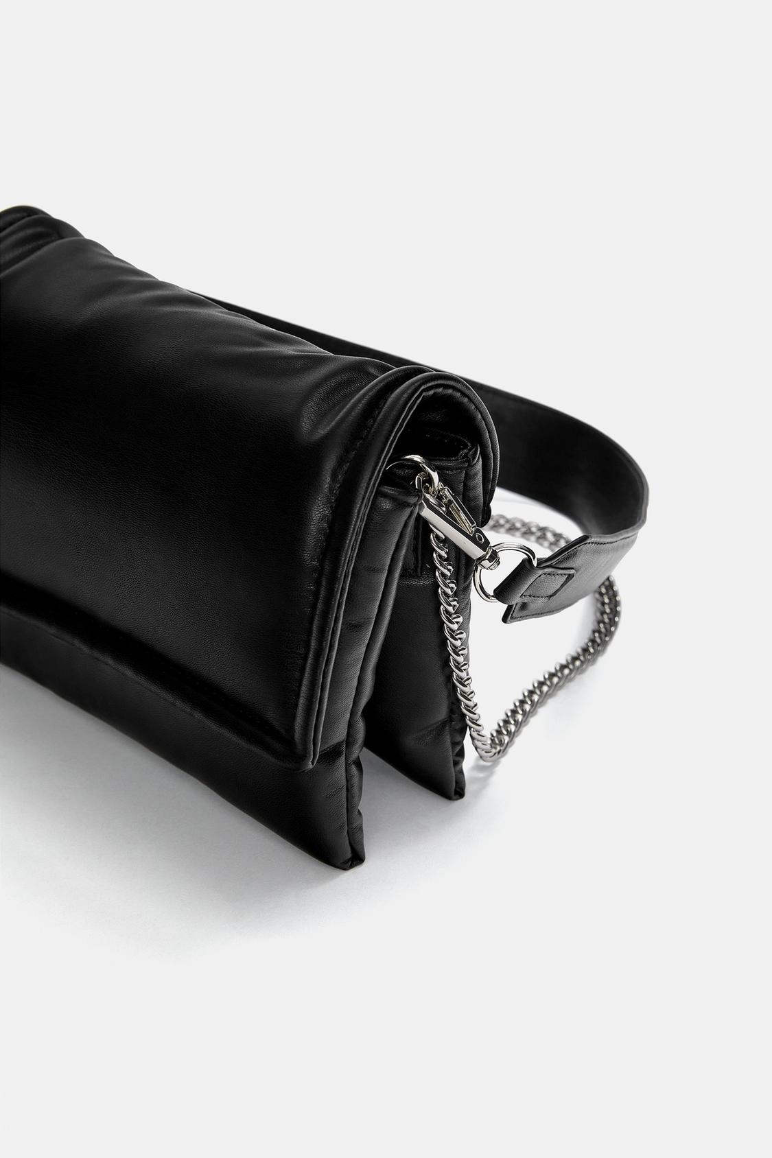 Shoulder bag with chain detail - PULL&BEAR