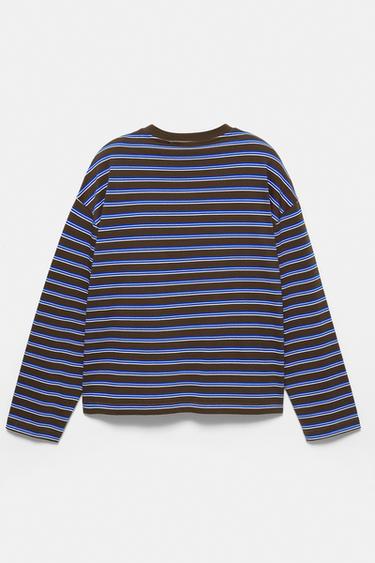 Striped Dickies T-shirt — Pale blue 7