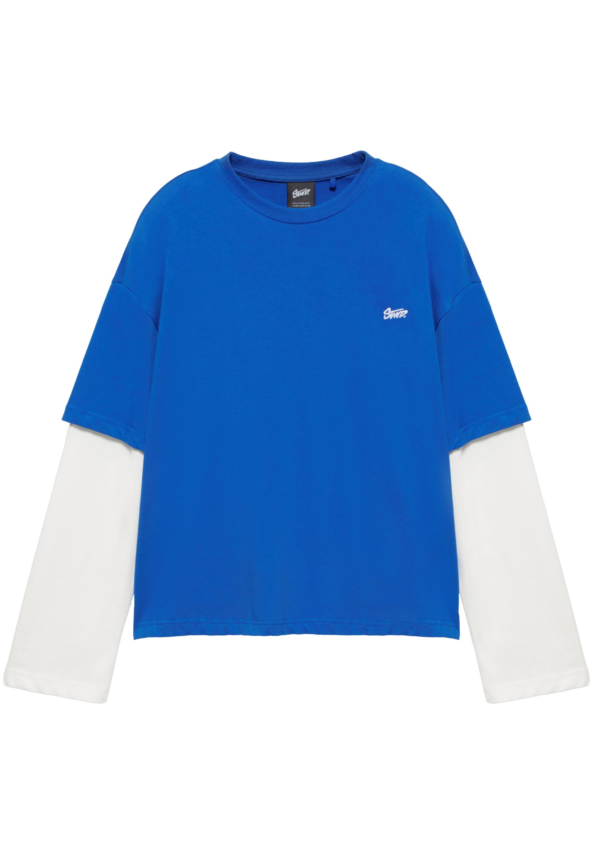 Double sleeve T-shirt — Deep blue