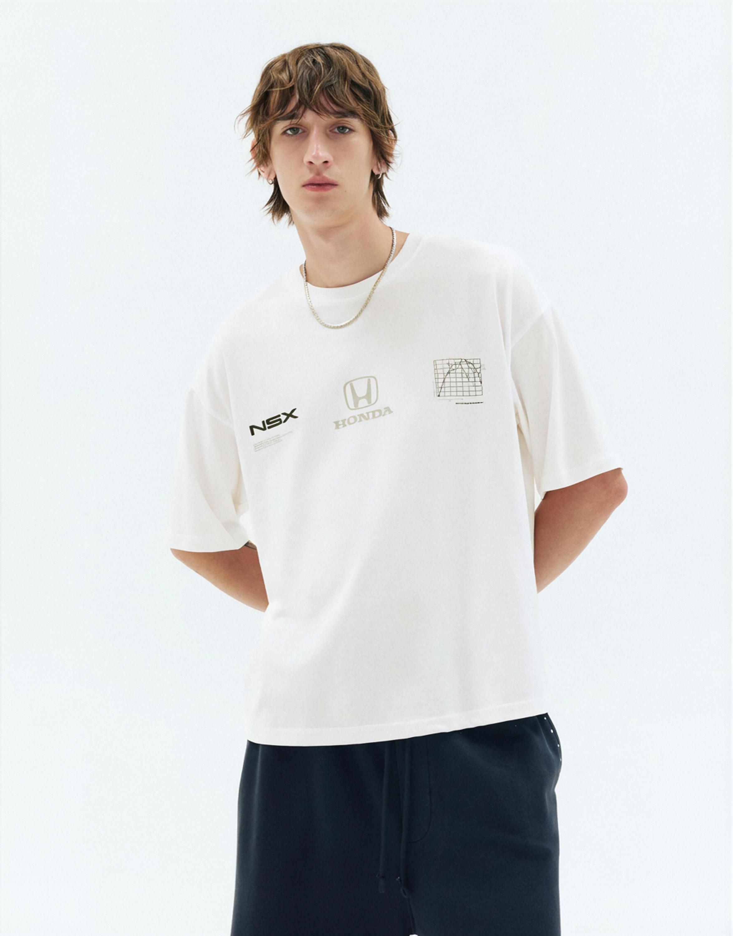 Honda NSX T-shirt — Off white