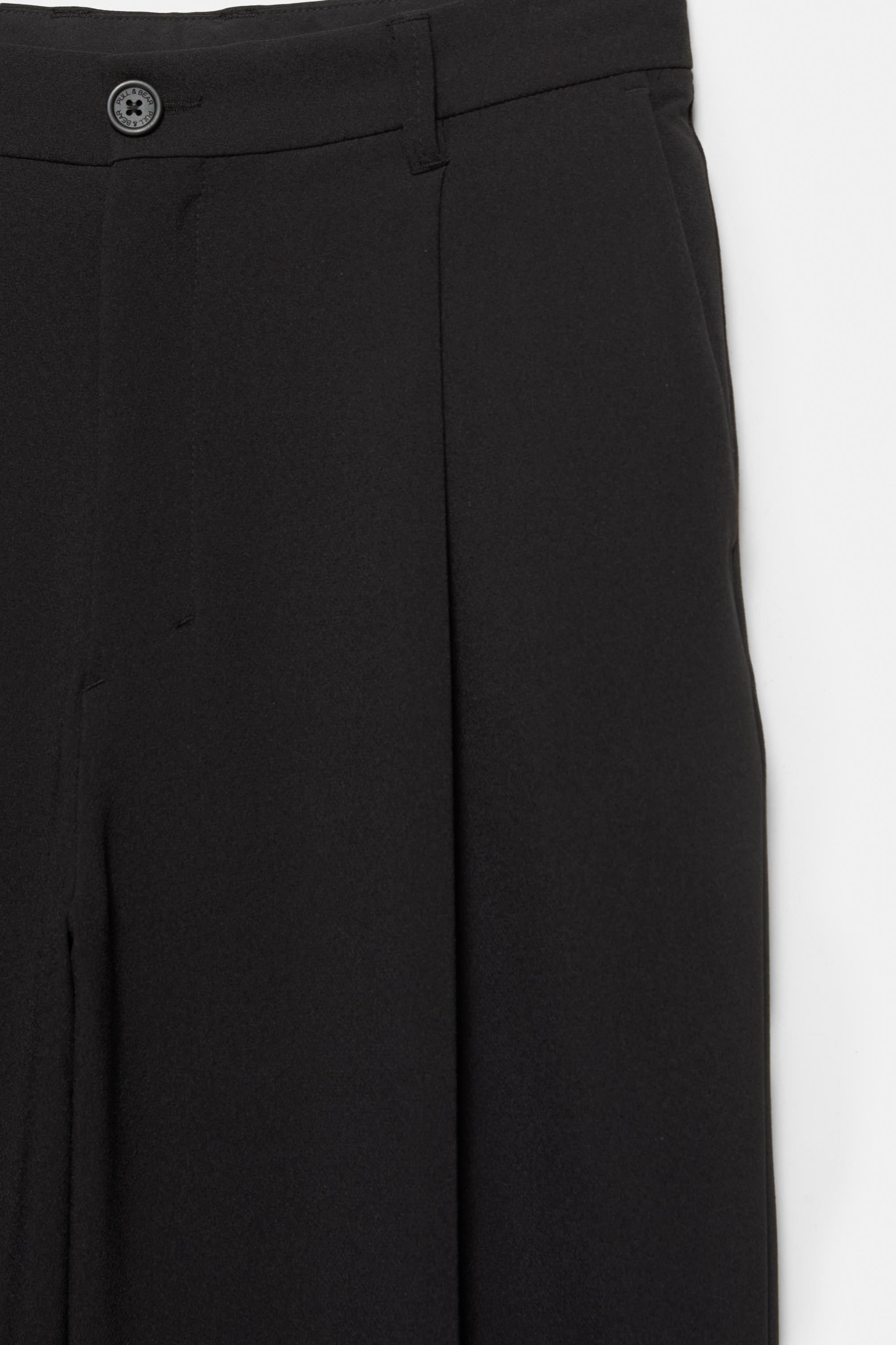 Tailored trousers — Black
