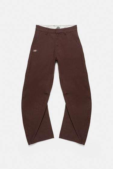 Dickies barrel chino trousers — Brown 5