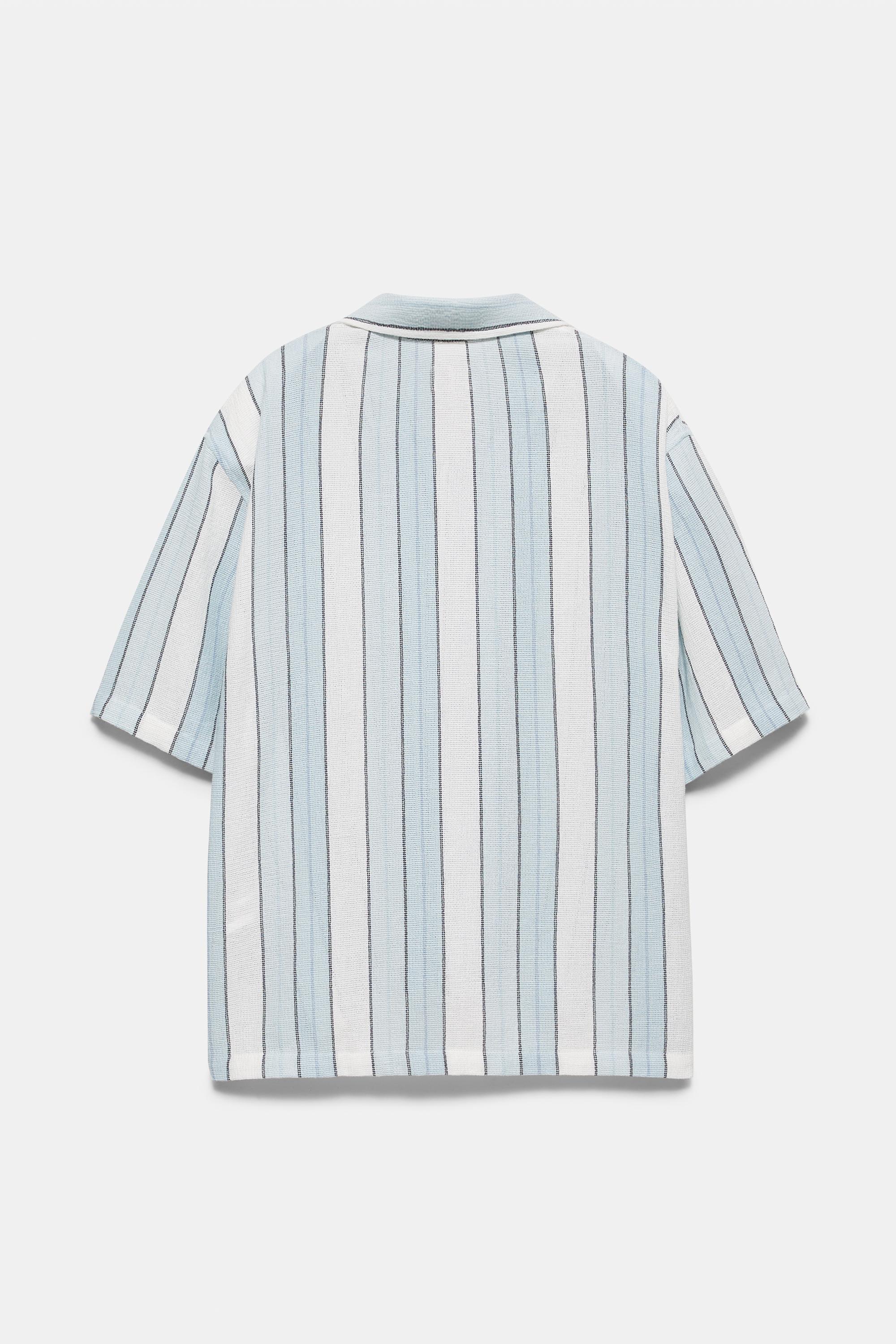 Striped rustic shirt — Striped
