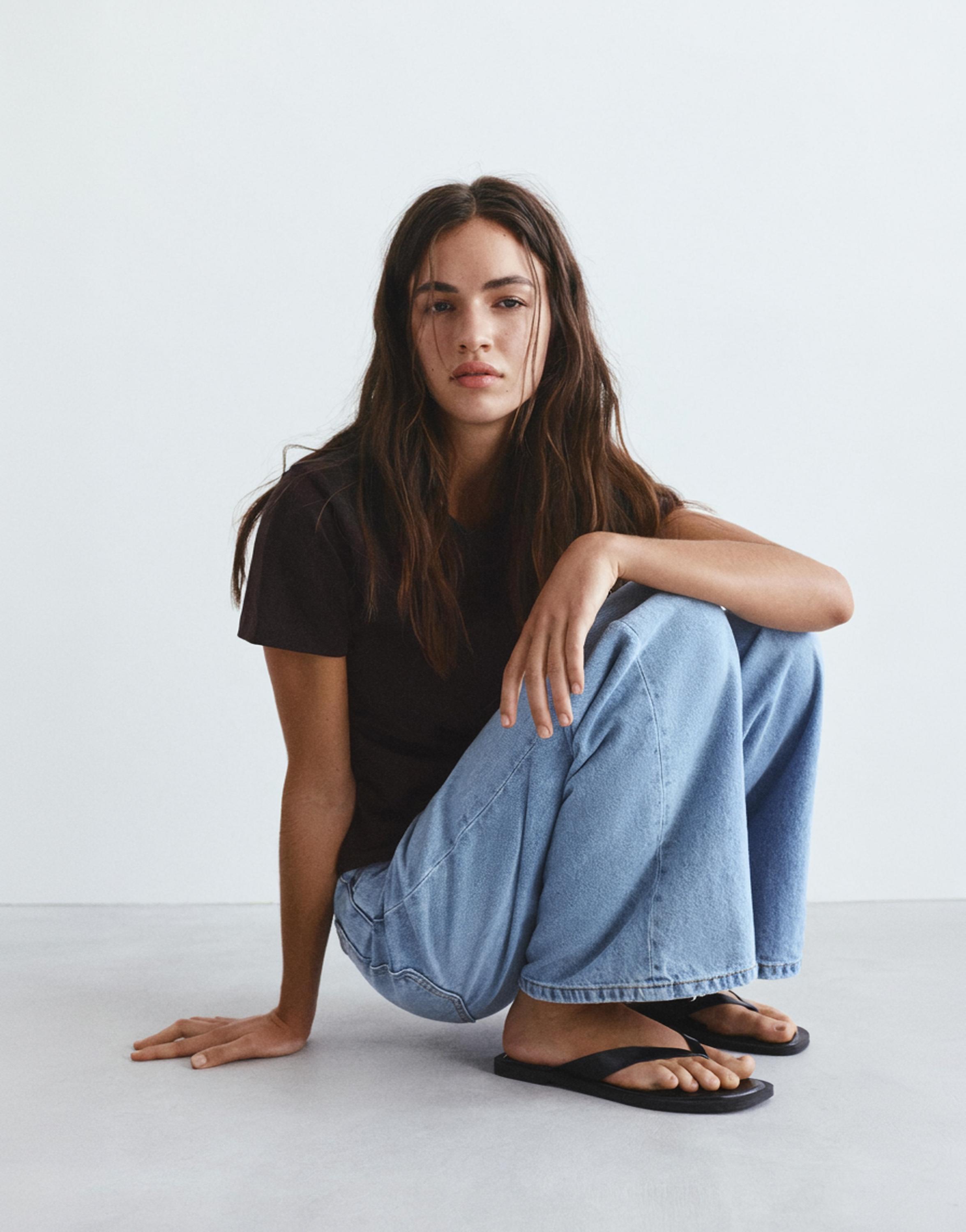 %100 pamuklu kısa kollu t-shirt - Görsel 25