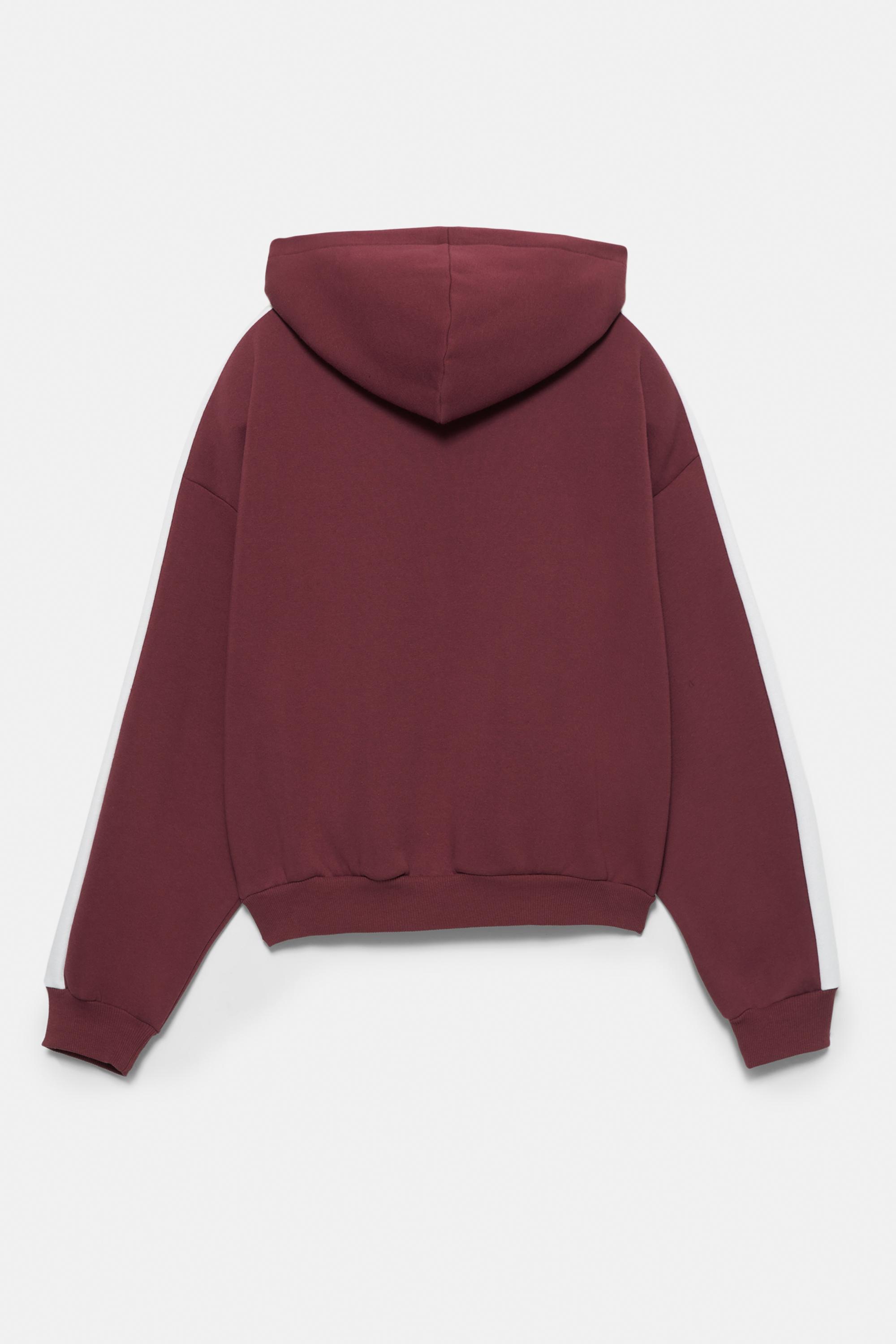 STWD Inner City hoodie — Maroon