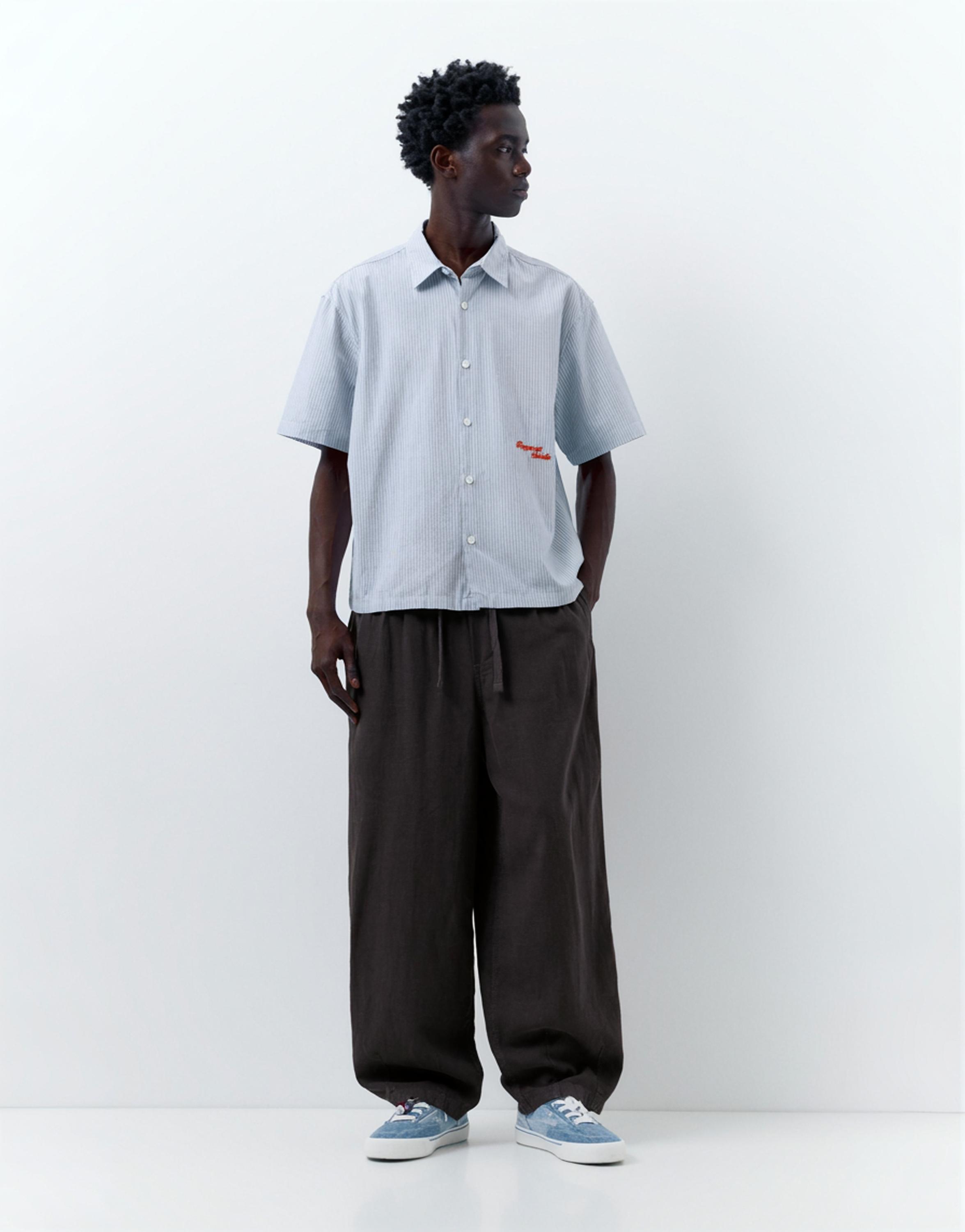 Ketenli jogger pantolon - Görsel 49