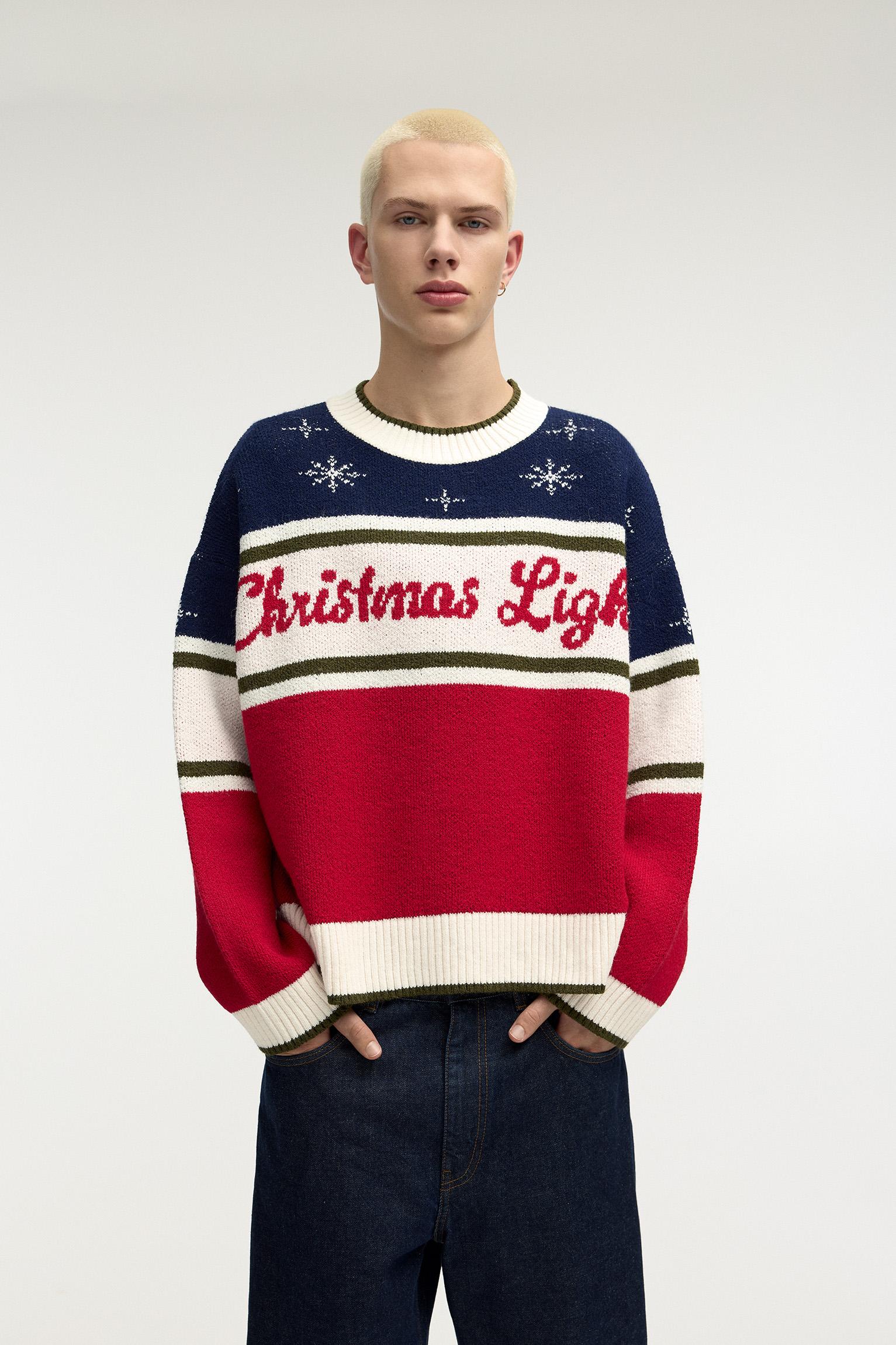 Christmas Light jumper PULL BEAR