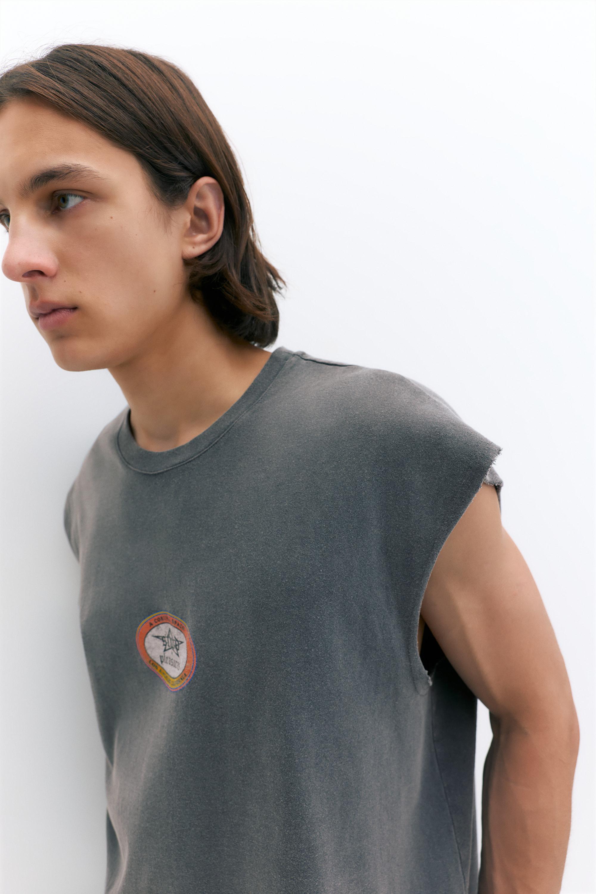 Pleasures x STWD tank top — Grey