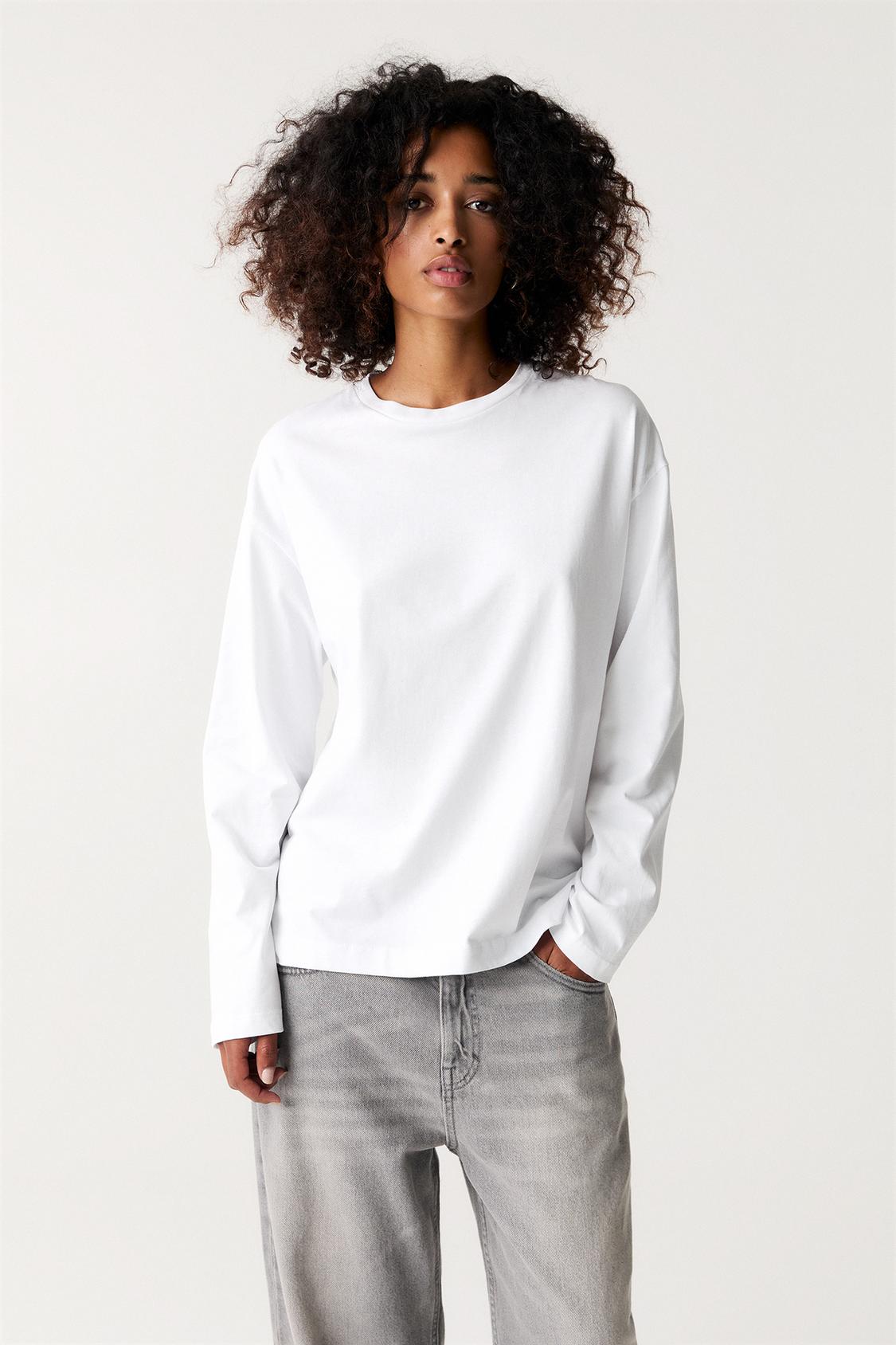 Camiseta Oversize Pull And Bear Camiseta Hombreras Pull And Bear