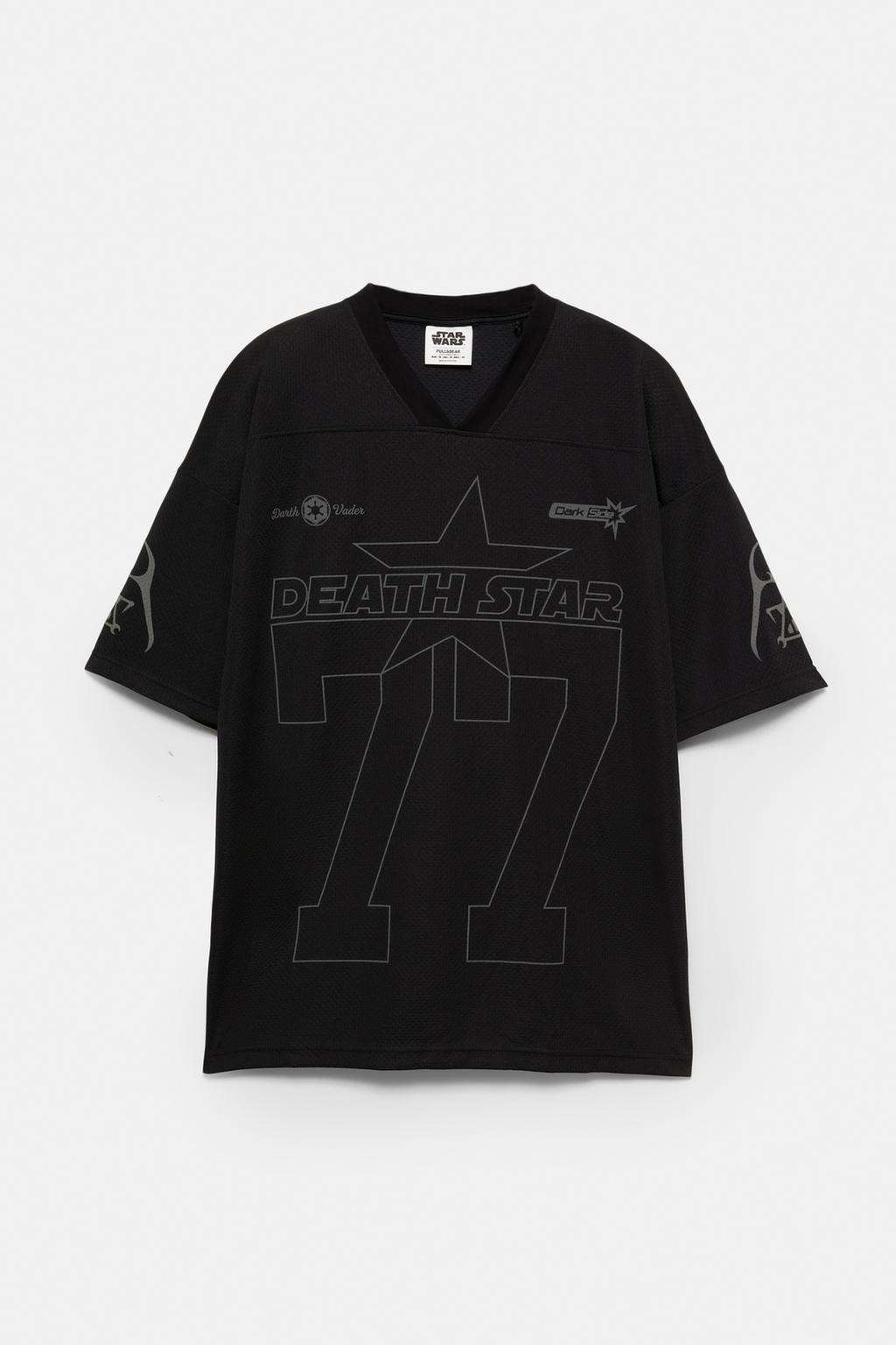 Camiseta gris Star Wars PULL&BEAR