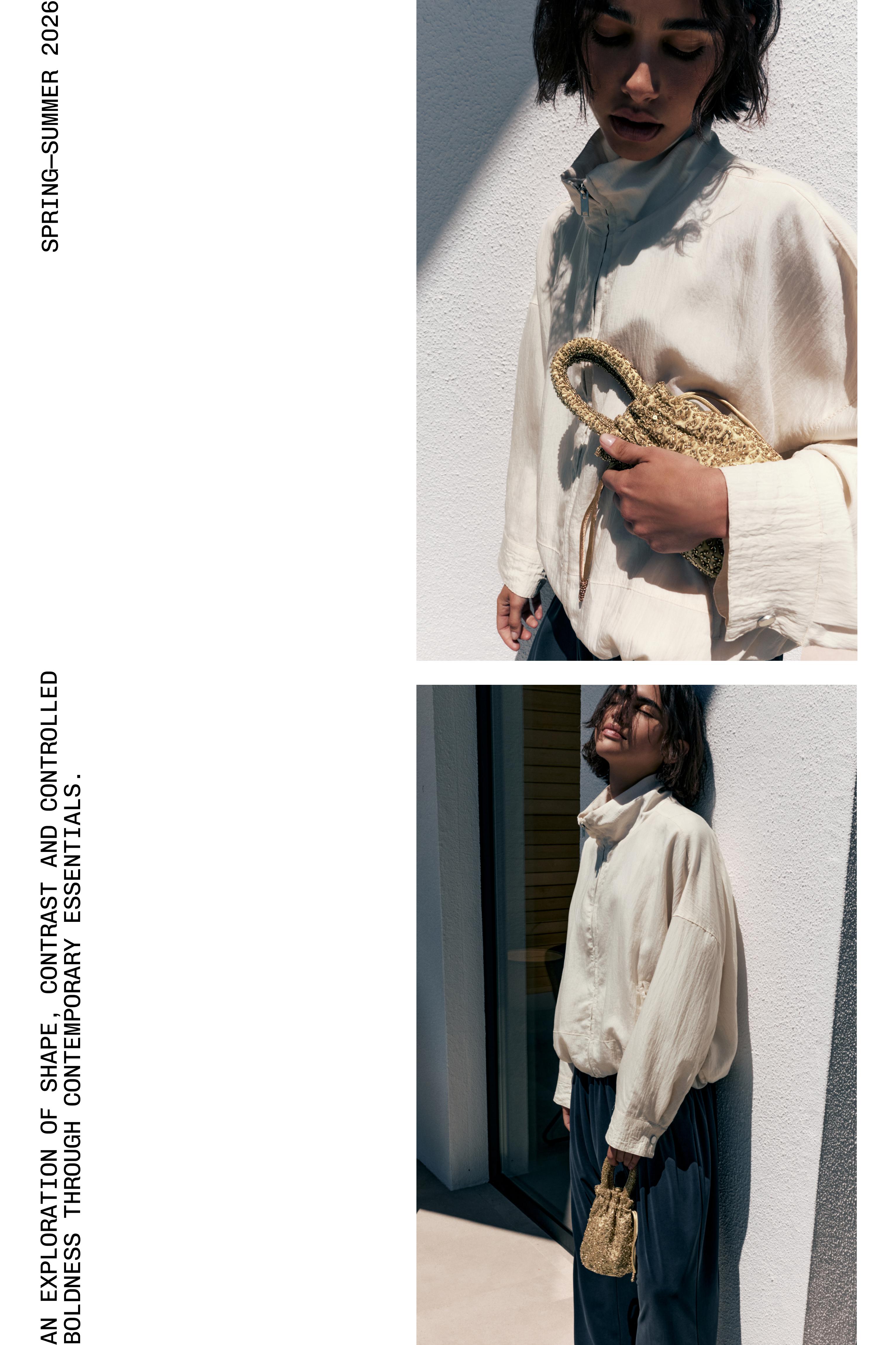 Beaded bag — Gold