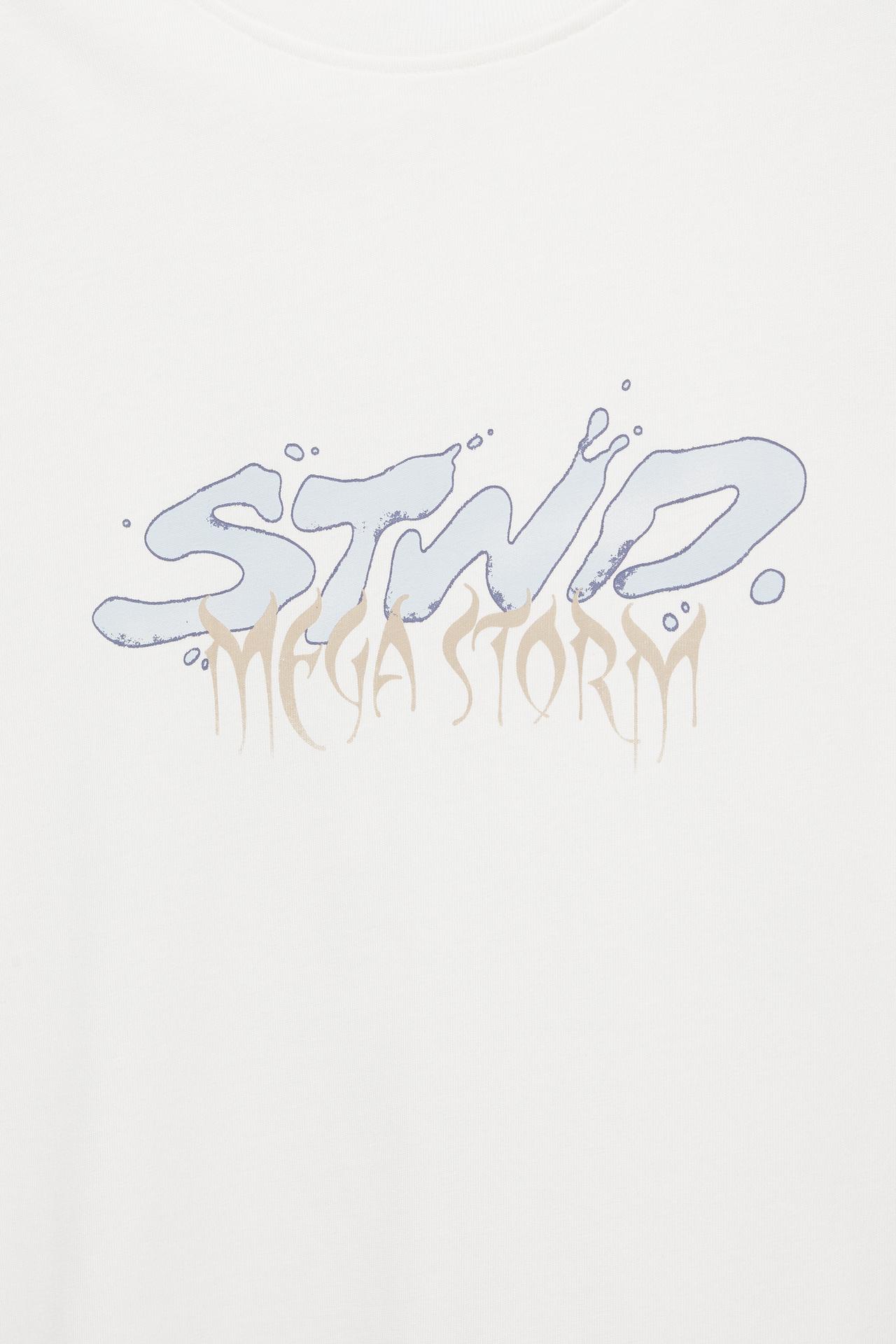 STWD Mega Storm T-shirt — Off white