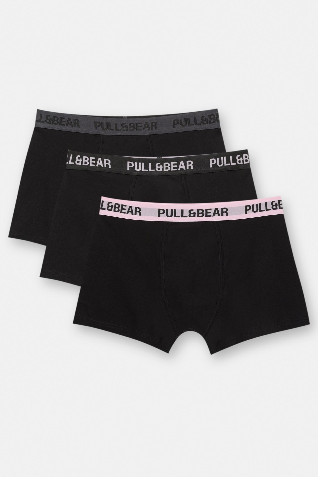 3-pack of boxers with pink waistband — Others