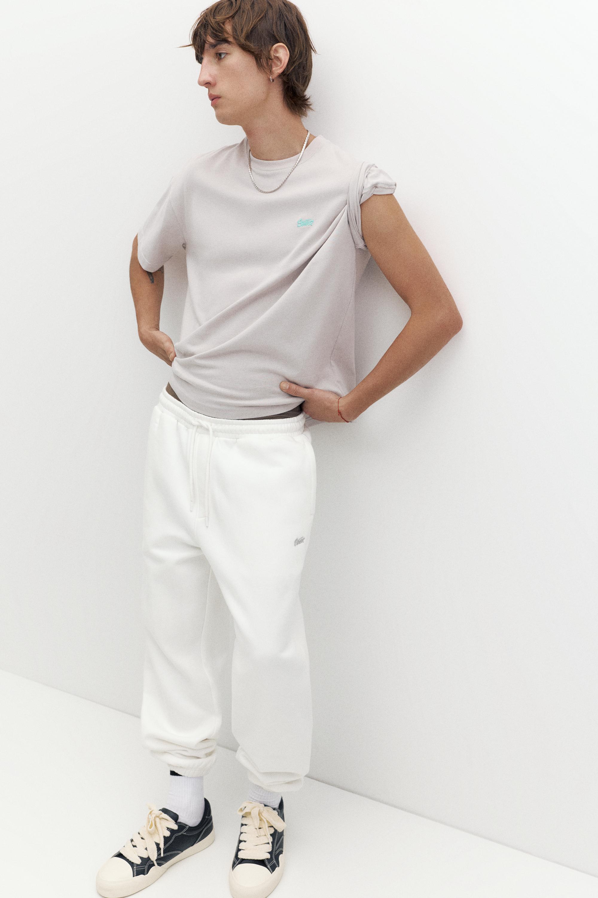 STWD joggers — Off white