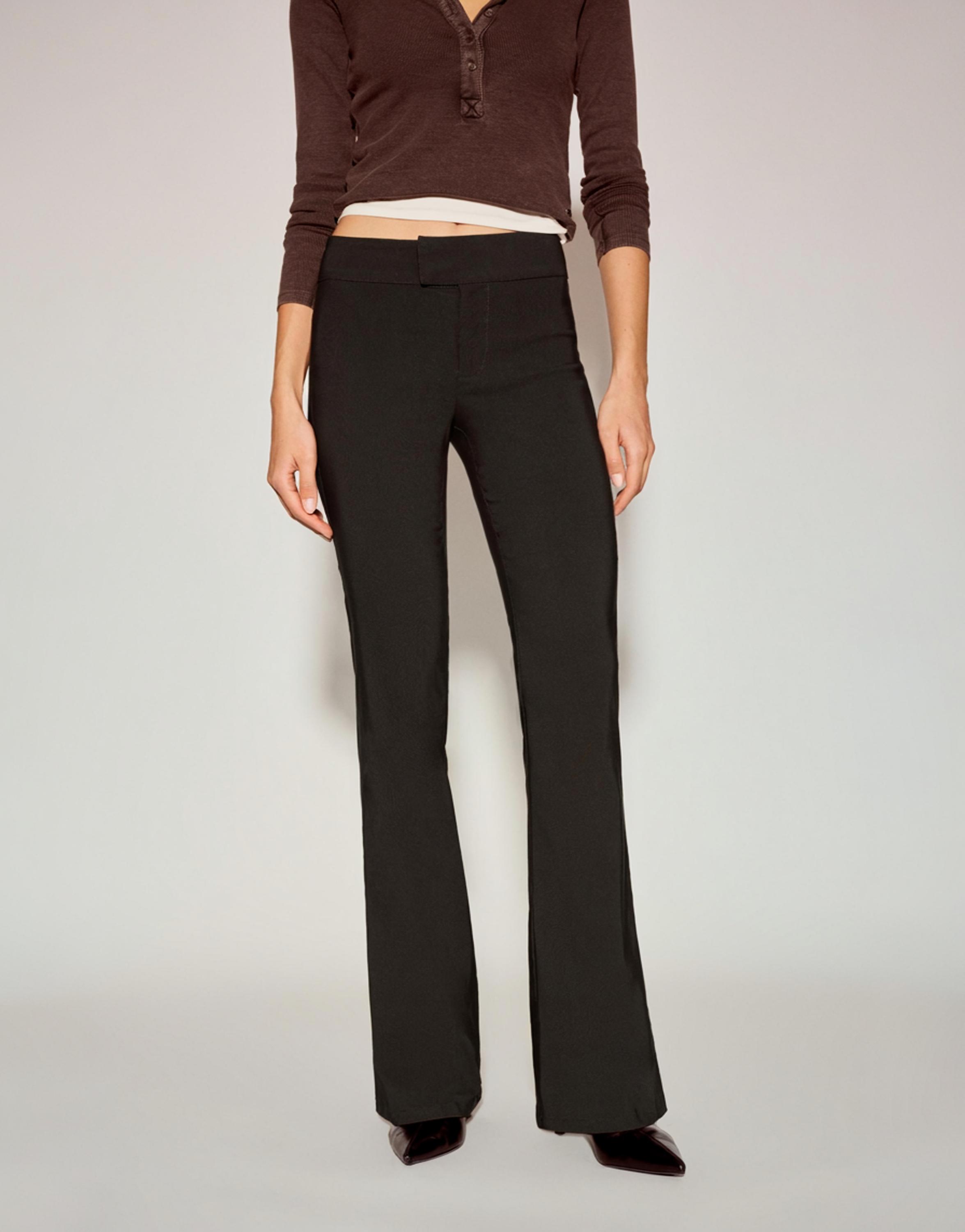 Bootcut orta bel pantolon - Görsel 49