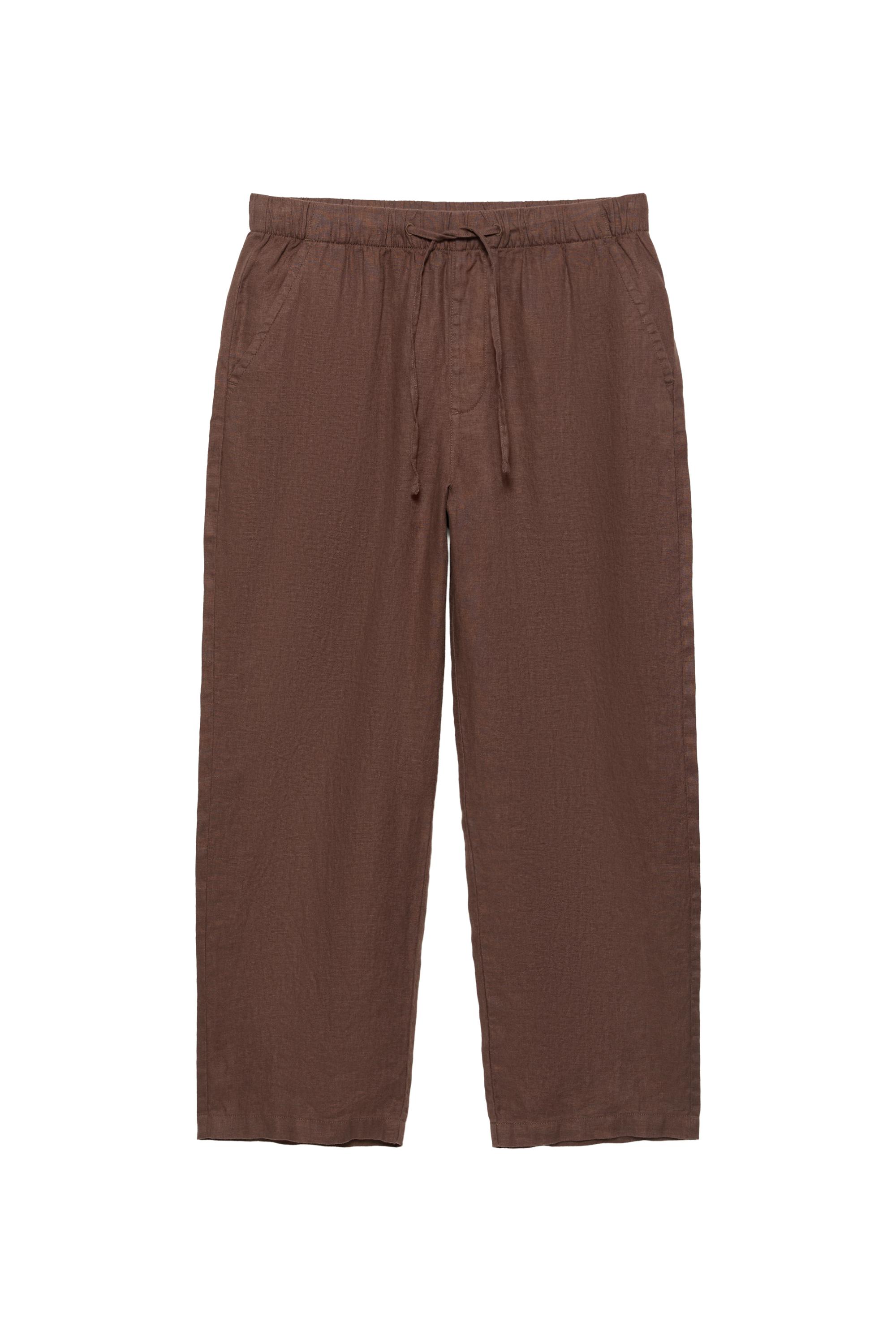 Pull&Bear %100 keten jogger pantolon görsel 4