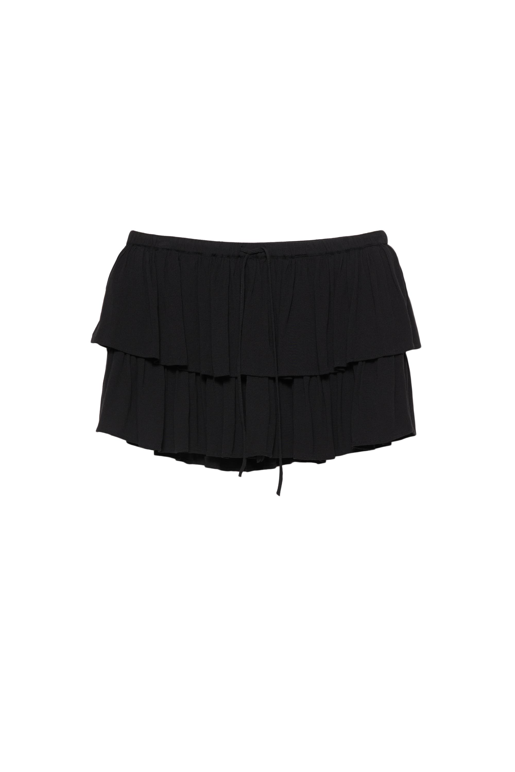 Volanlı şort etek - Görsel 44