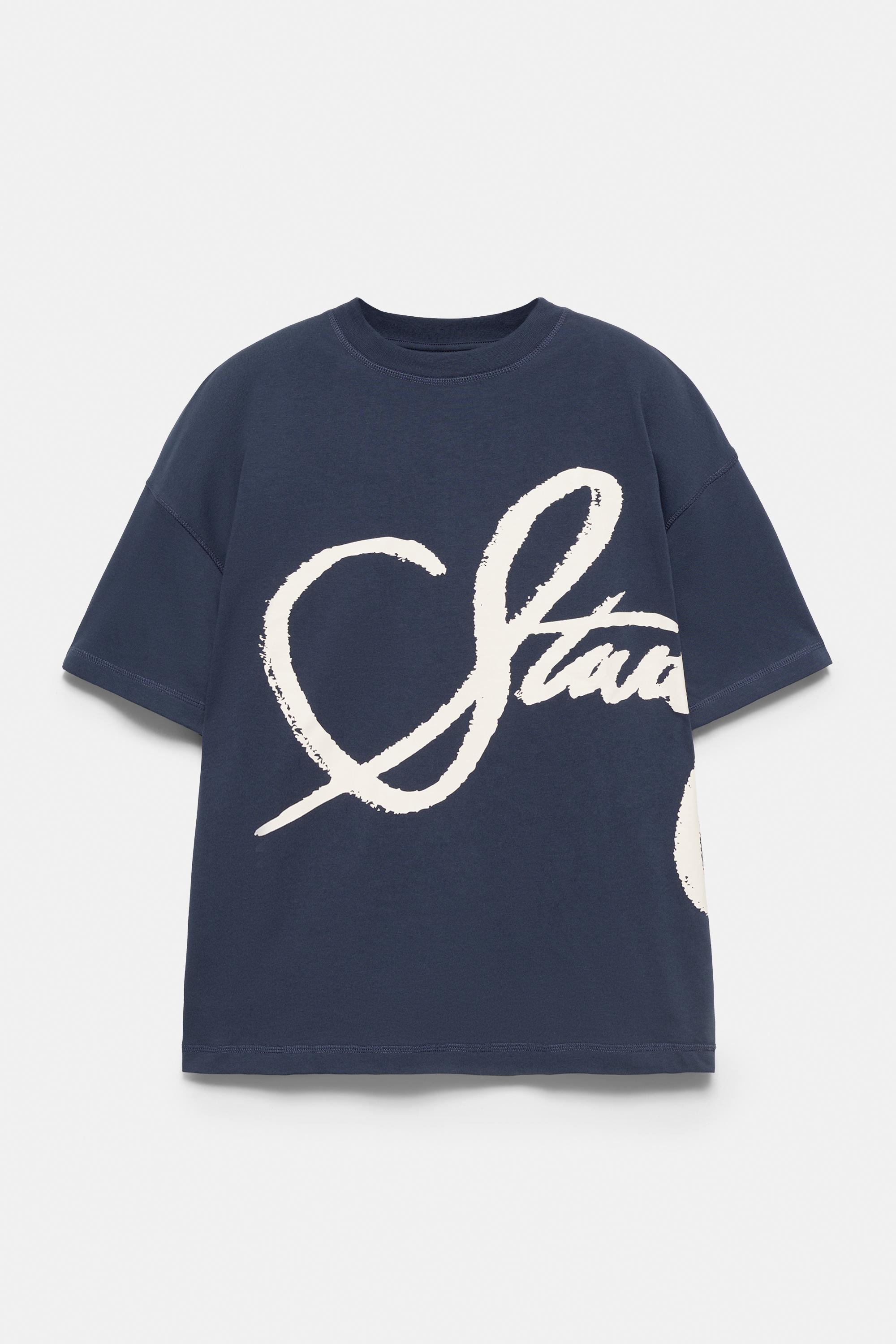 STWD graffiti T-shirt — Blue