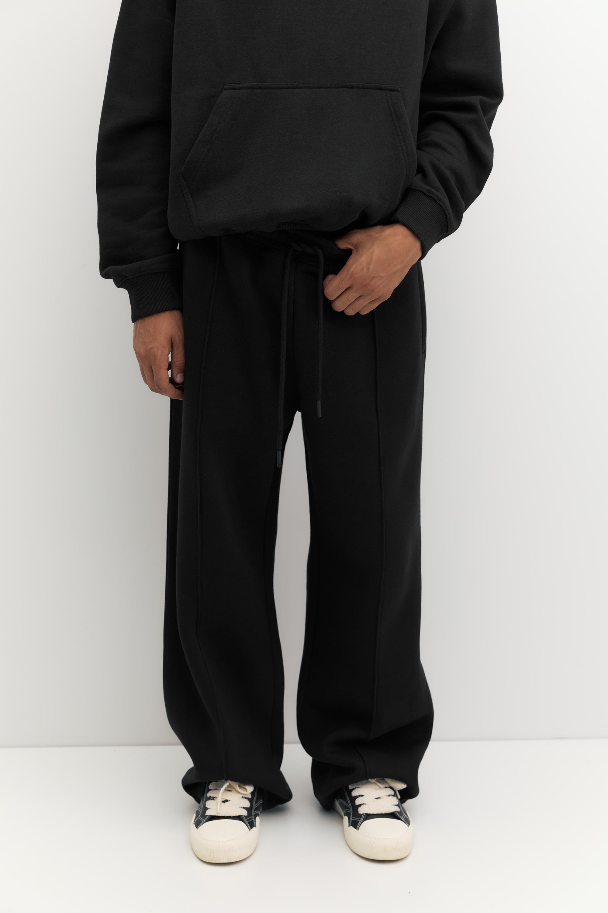 STWD baggy joggers — Black