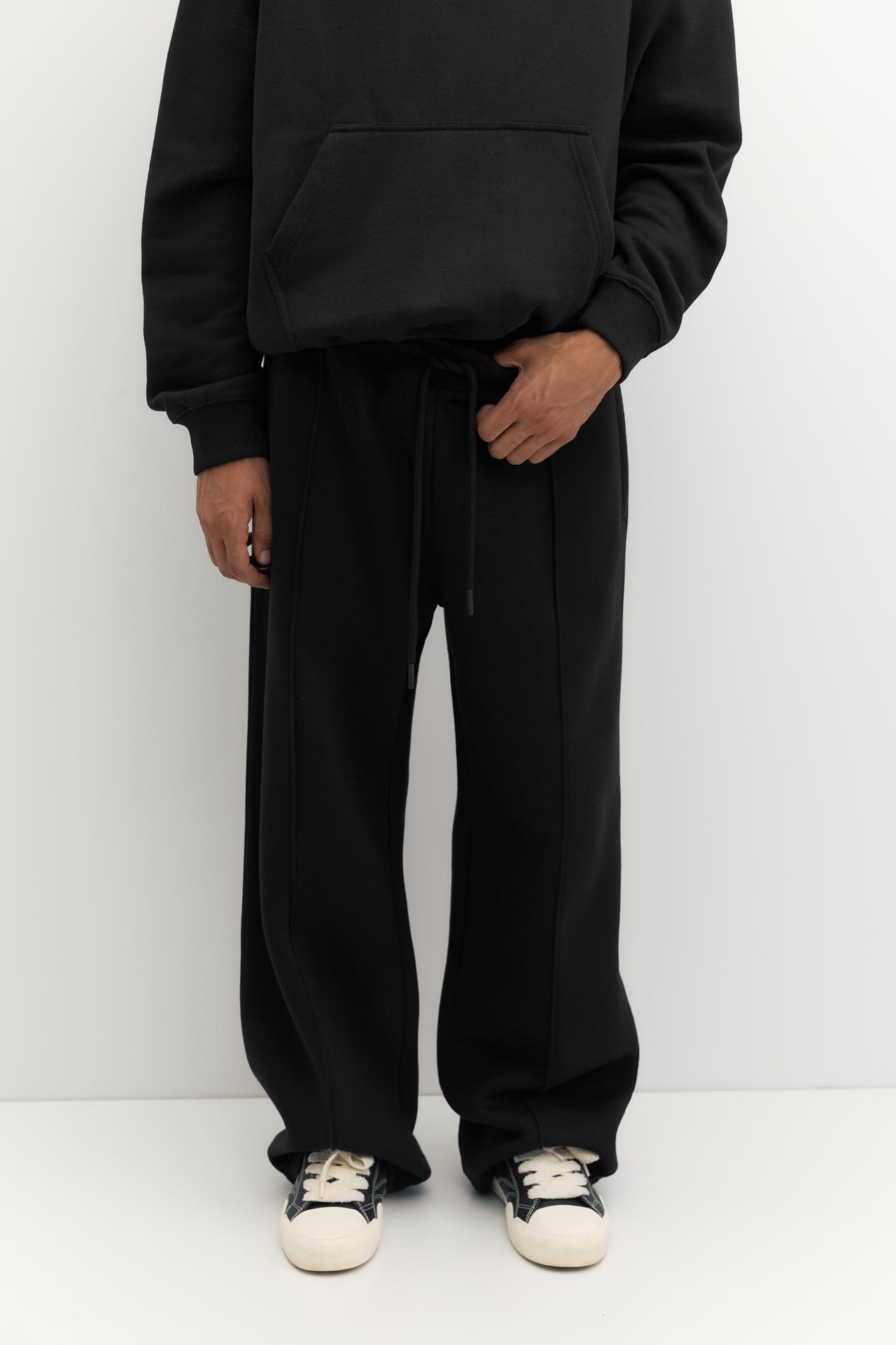 STWD baggy joggers — Black