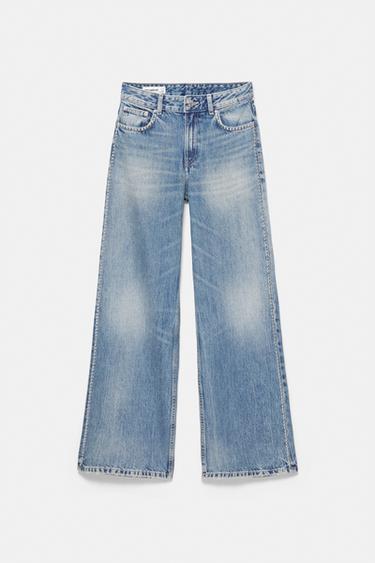 Studded straight-leg jeans — Dark blue 5
