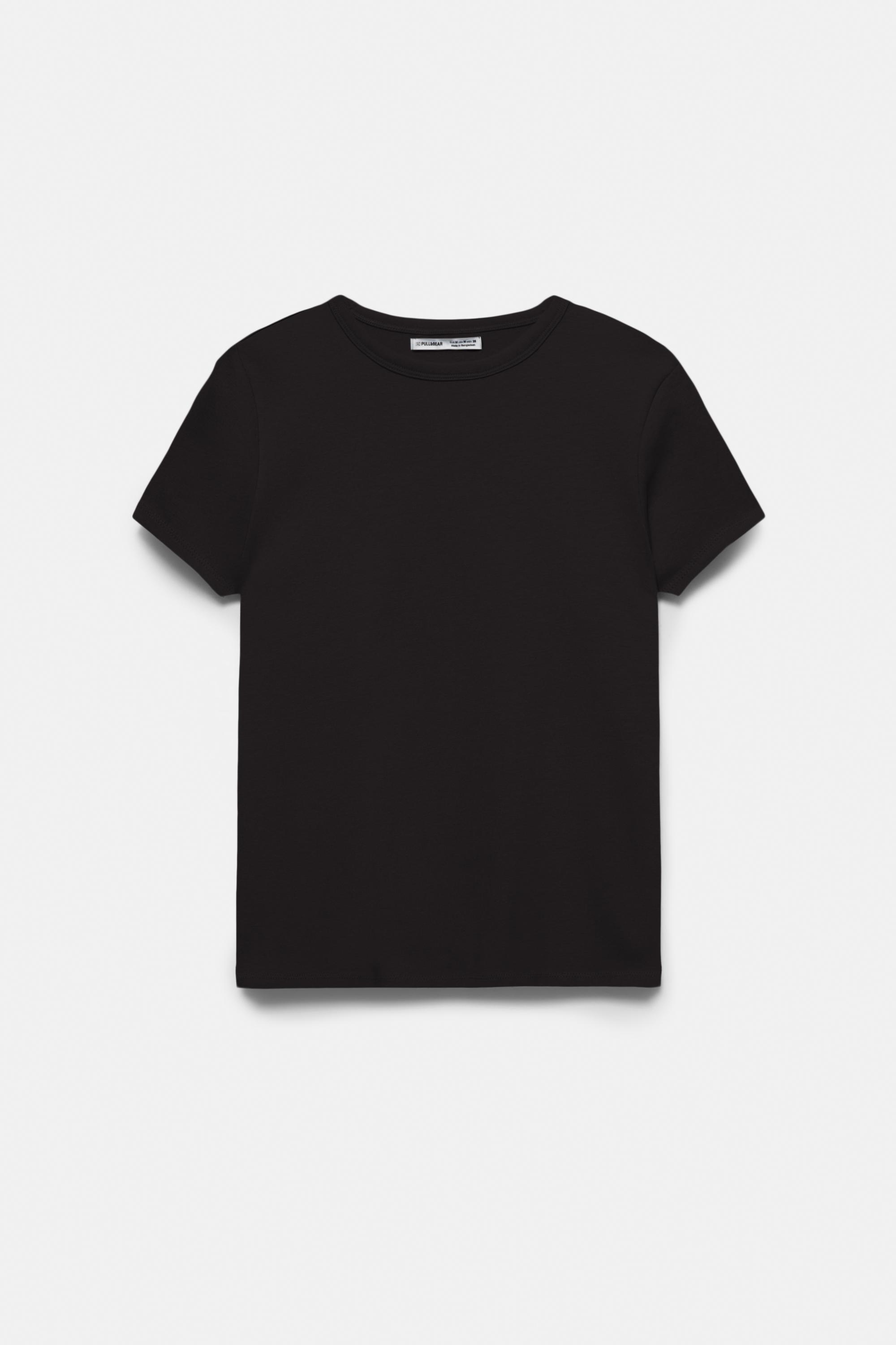 Kısa kollu dar kesim t-shirt - Görsel 26