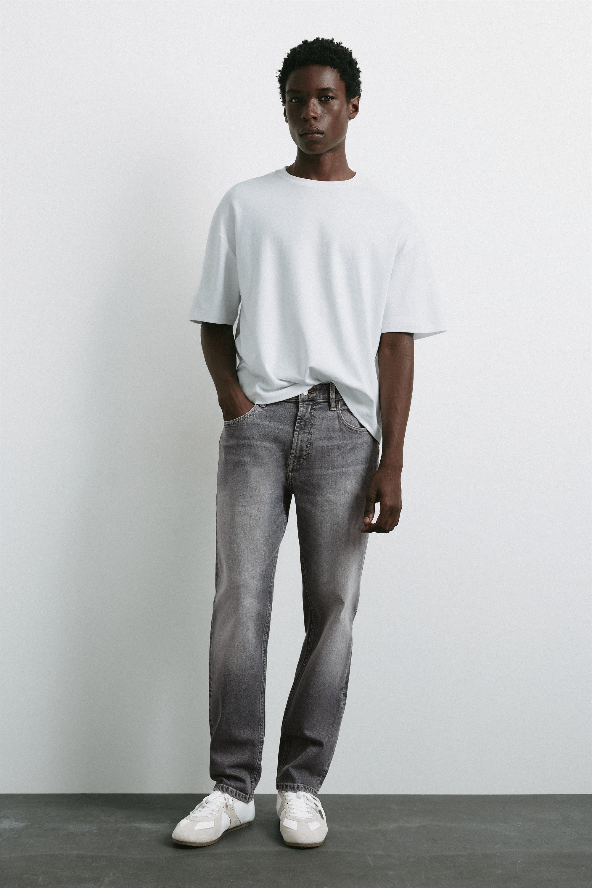 Slim fit jeans — Dark grey