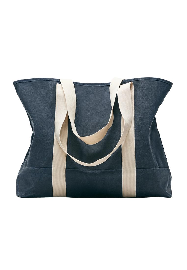 STWD eskitme görünümlü tote çanta - Görsel 7