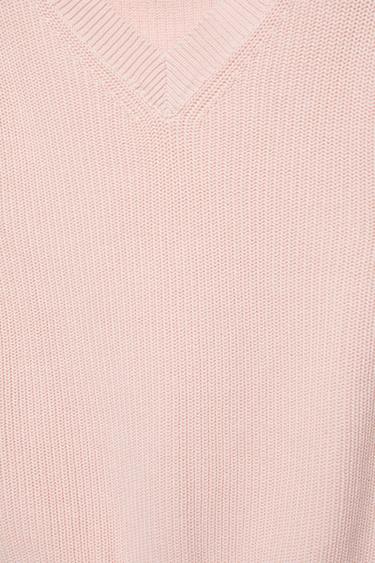 Knit vest — Pastel pink 8