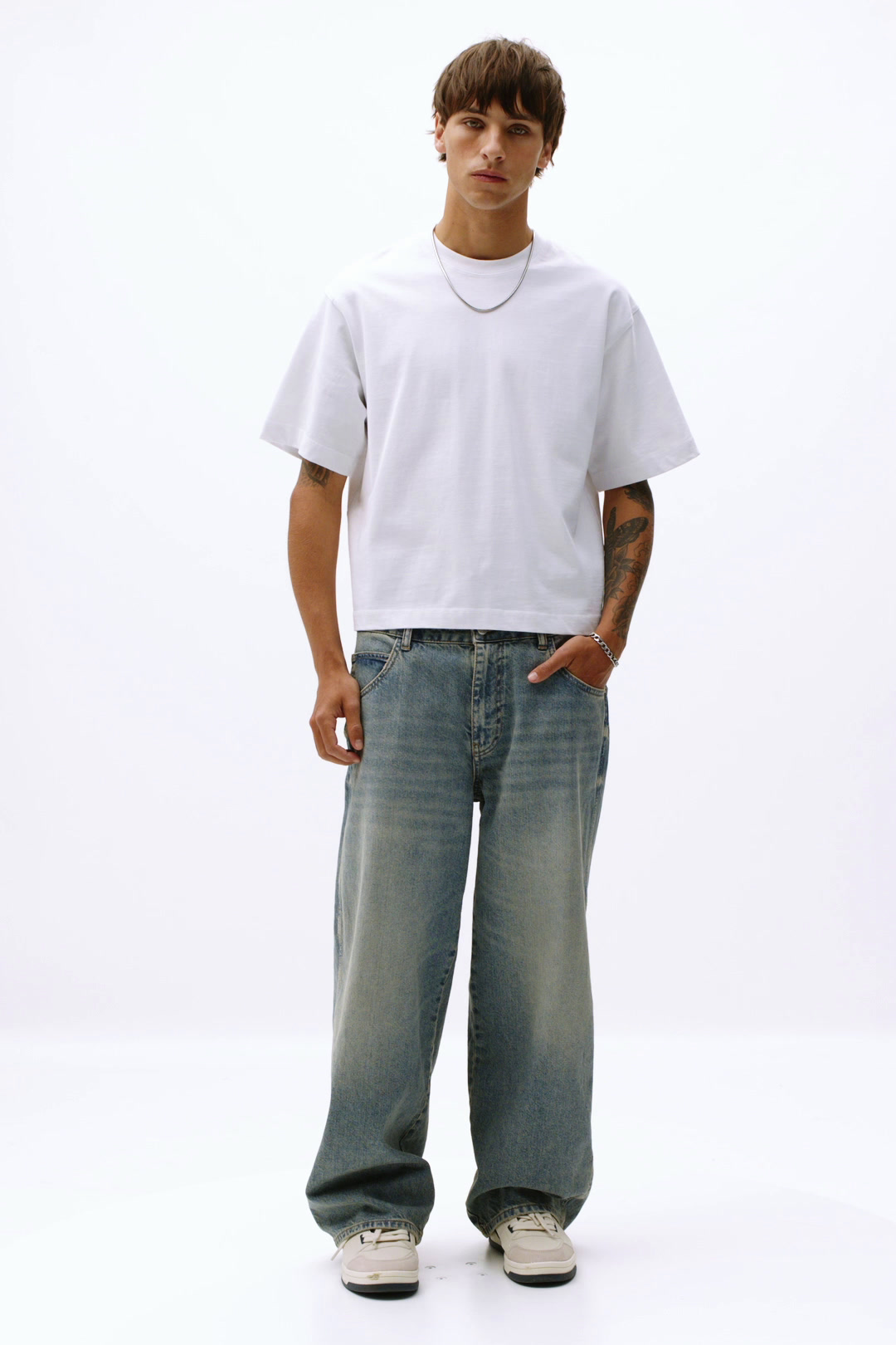 Camiseta cropped PULL&BEAR