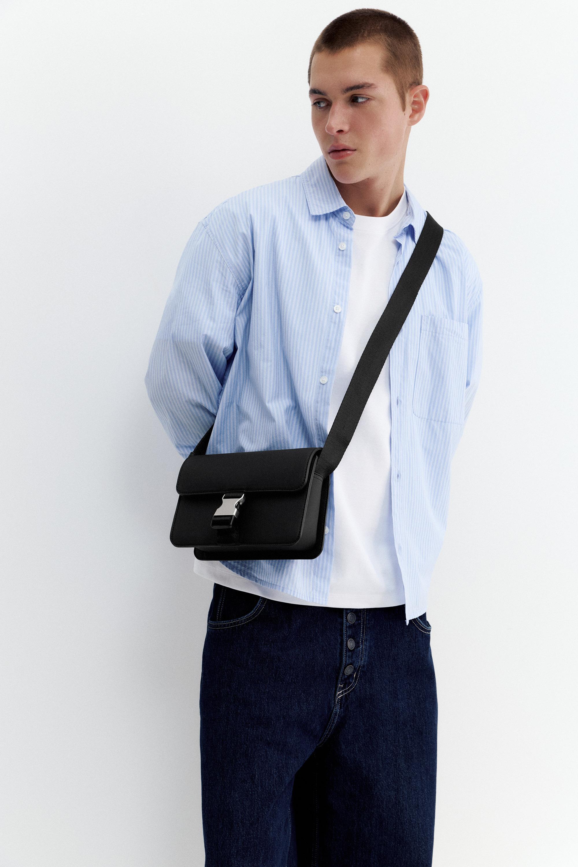 Tokalı çapraz askılı çanta - Görsel 21