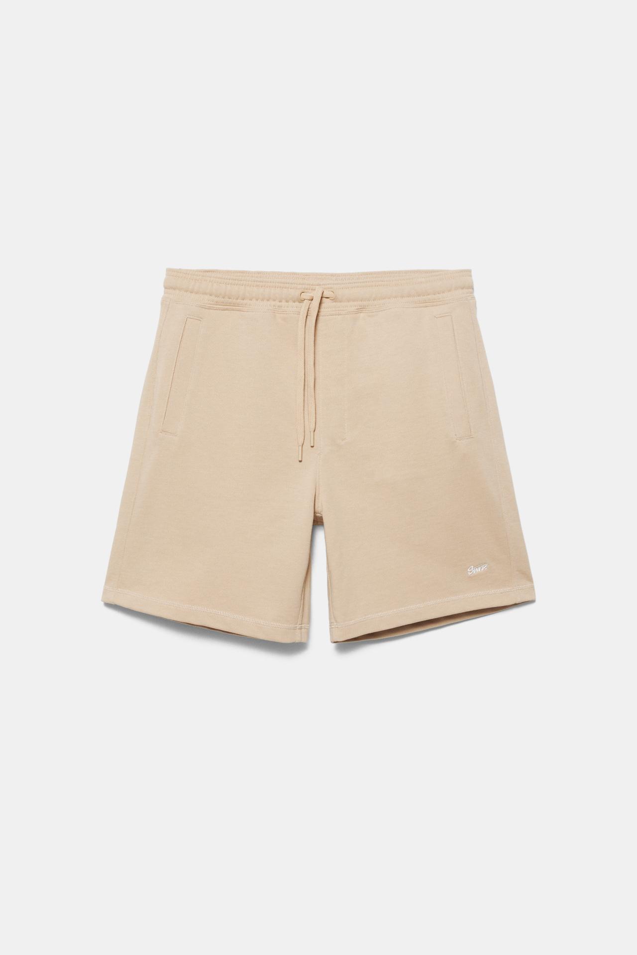 STWD jogger Bermuda shorts — Sand