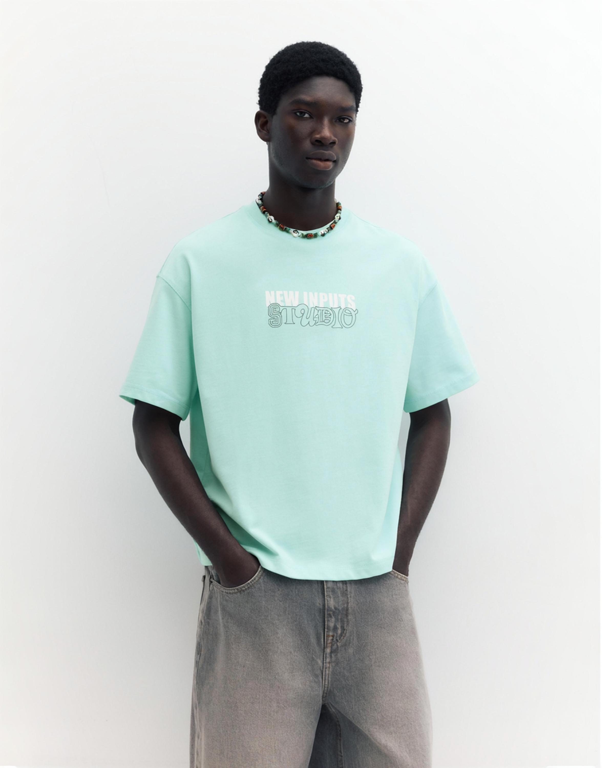 STWD Studio T-shirt — Turquoise