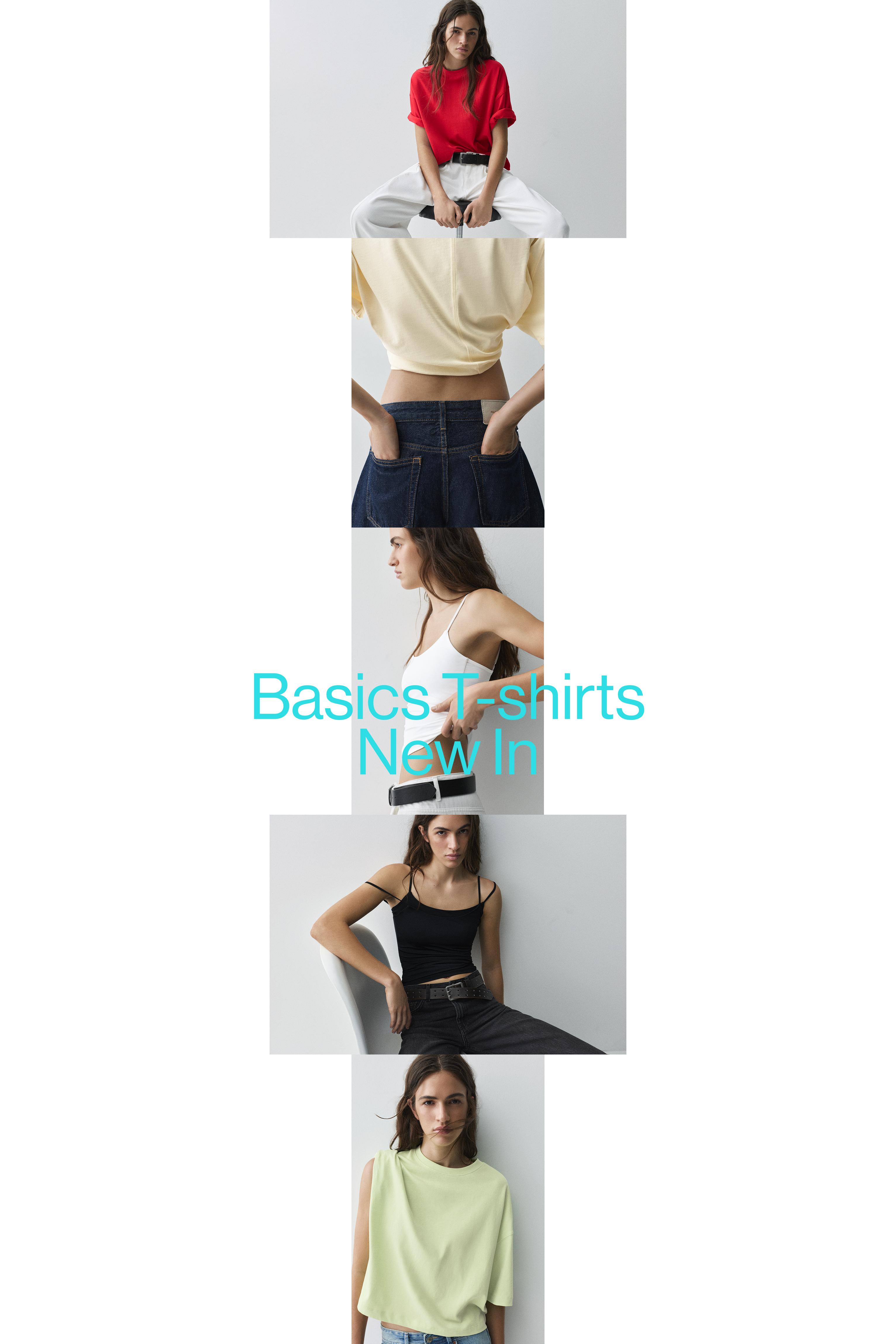 Basic top with adjustable straps — White