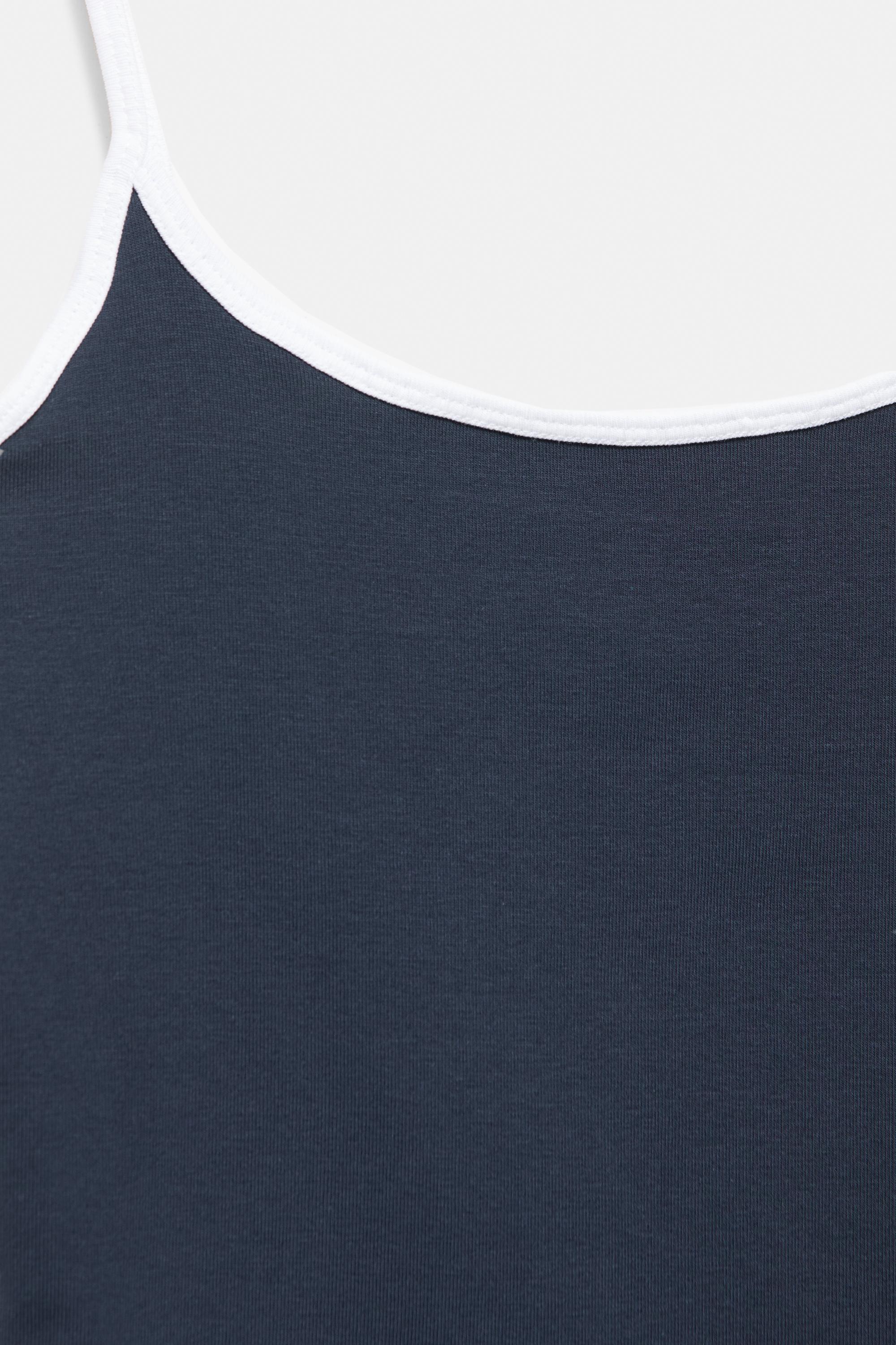 Thin strap top — Navy