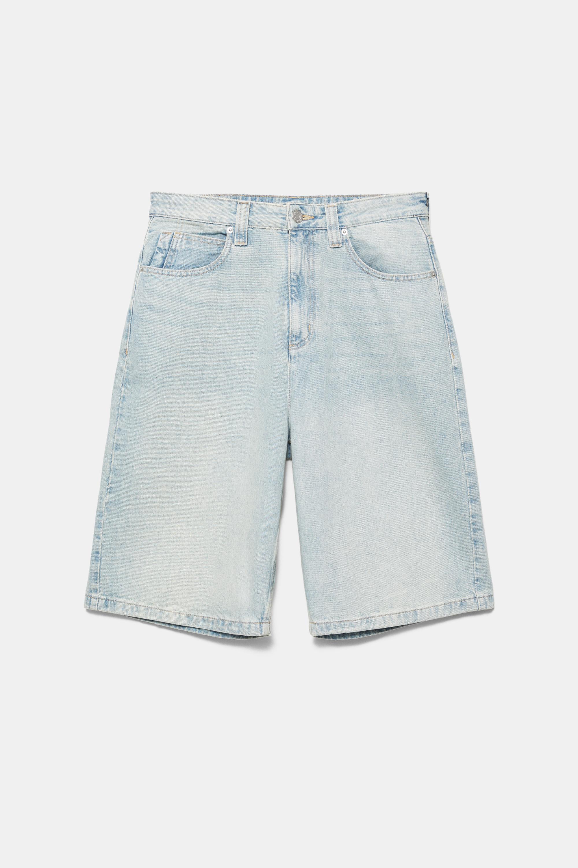 STWD Skater denim bermuda - Görsel 2