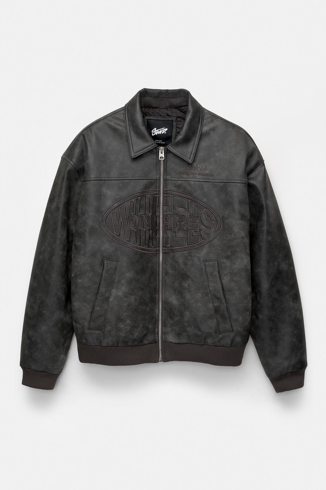 Leather Coats Bomber Jacket Pull And Bear Indonesia Jacket Pull