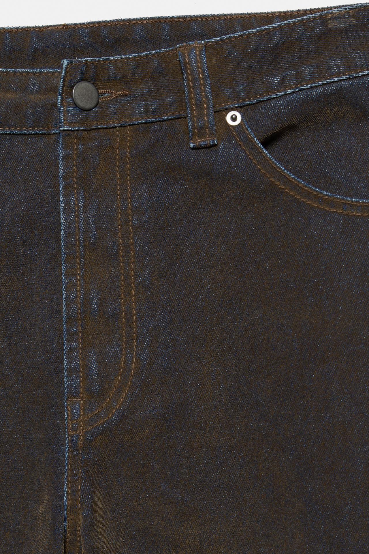 Oscar Ouyang flared jeans — Brown
