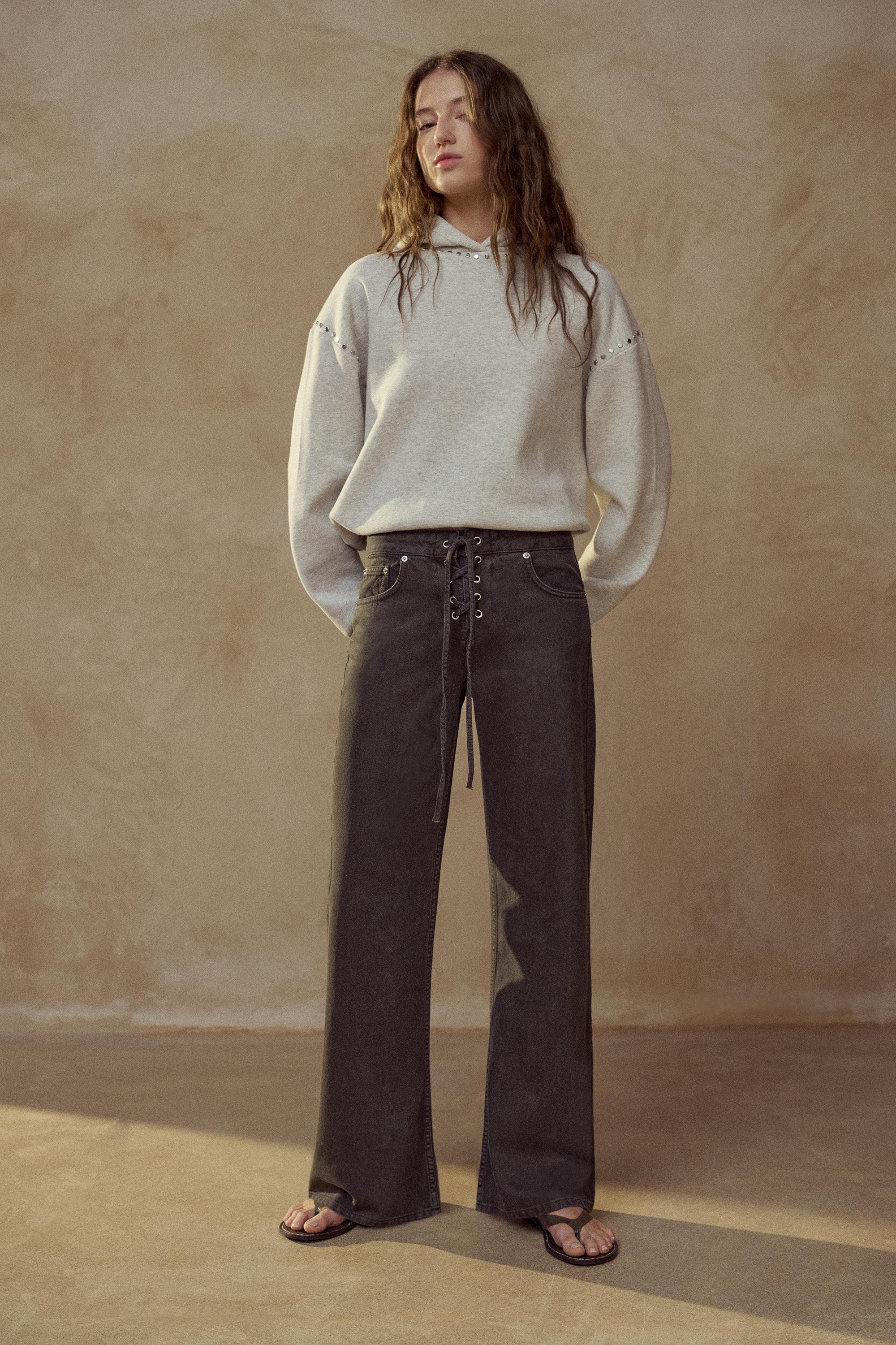 Düşük bel korsan jean - Görsel 16