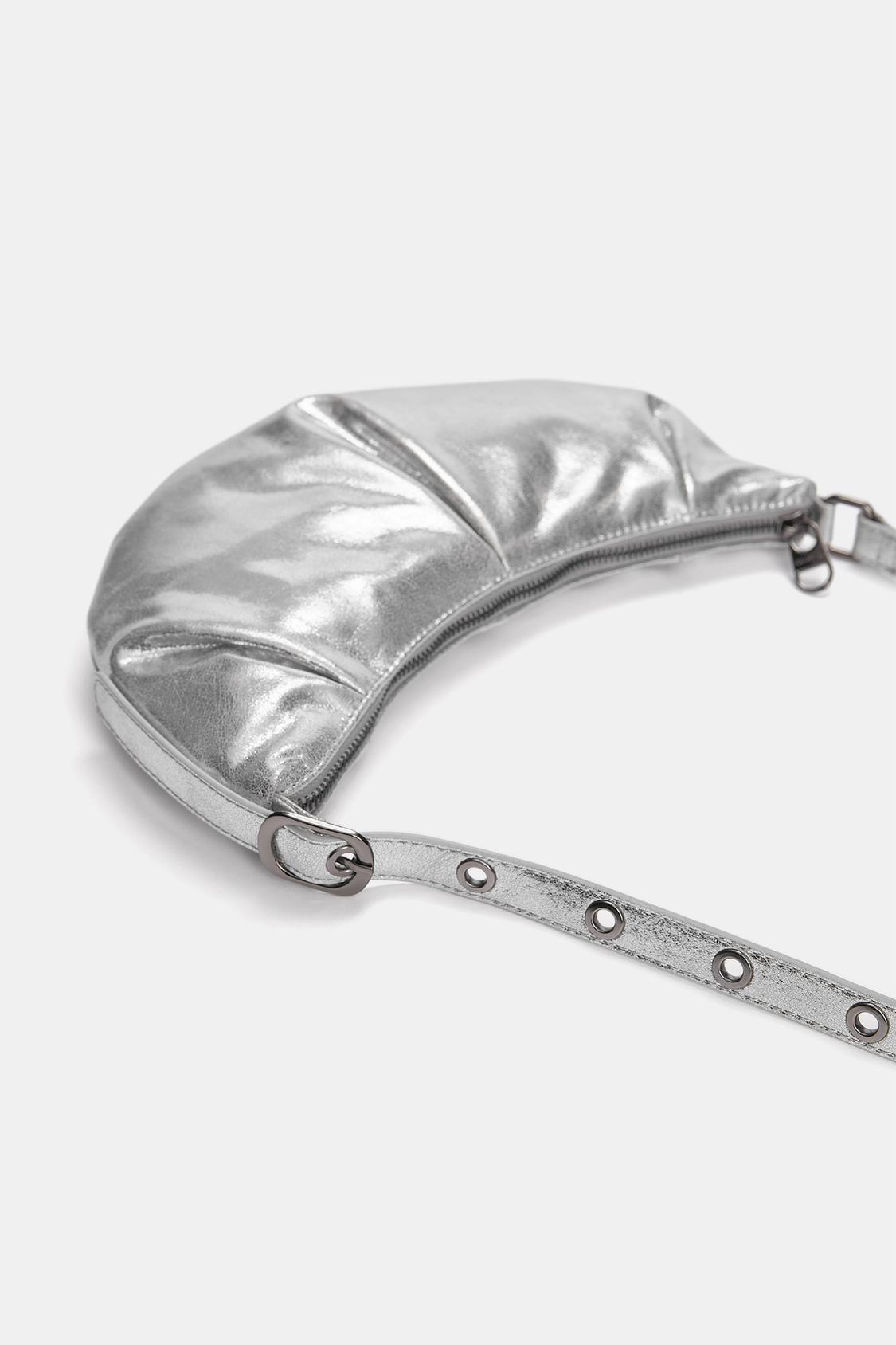 Pleated shoulder bag - PULL&BEAR