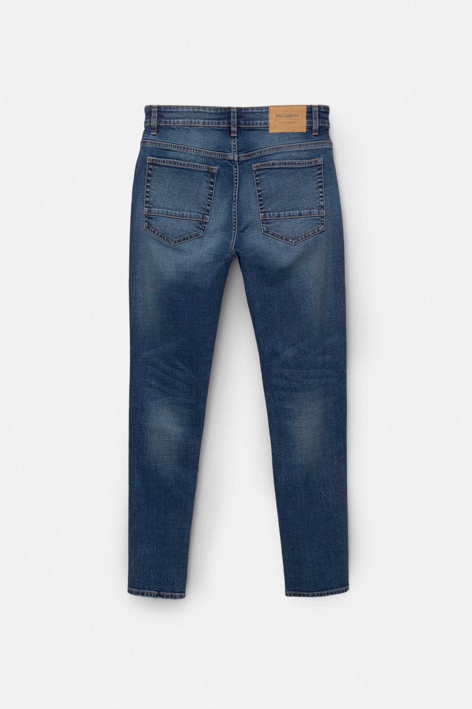 Basic skinny jeans — Dark blue