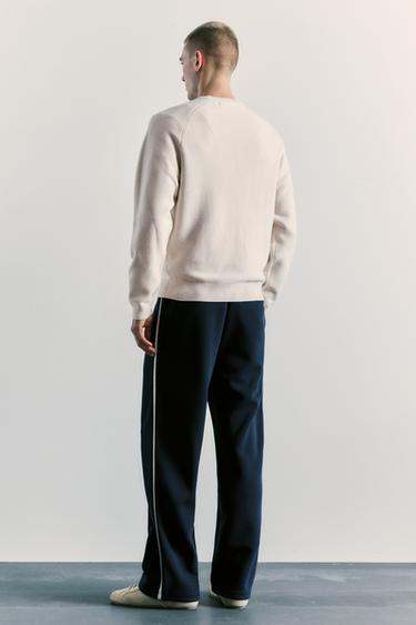 Raglan sleeve knit jumper — Off white 2